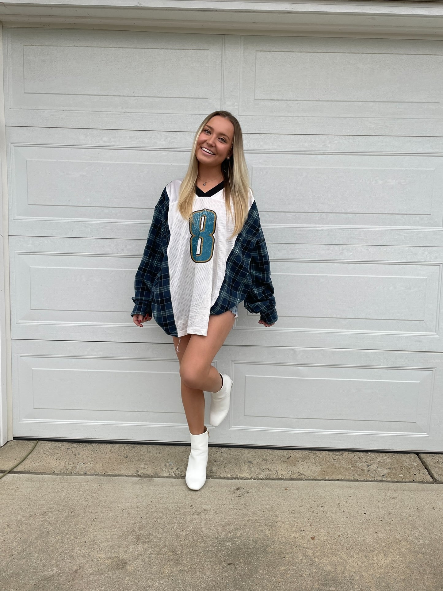 #8 BRUNNEL JAGUARS JERSEY X FLANNEL