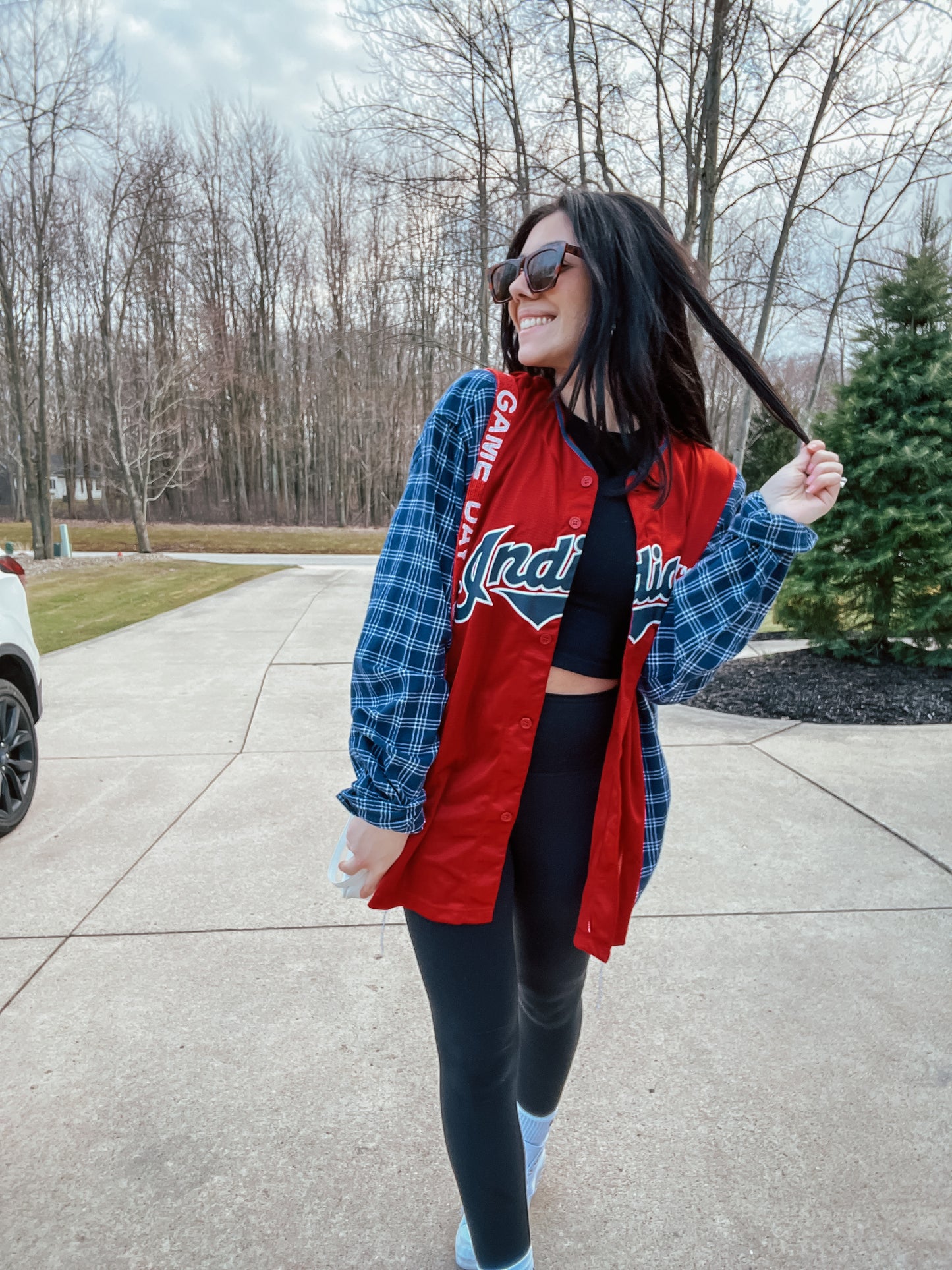 CLEVELAND BASEBALL CLEVINGER JERSEY X FLANNEL