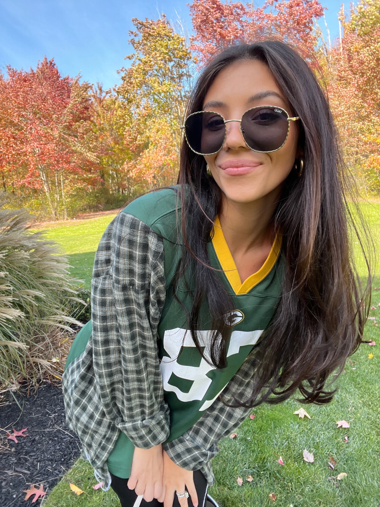 #87 NELSON PACKERS JERSEY X FLANNEL