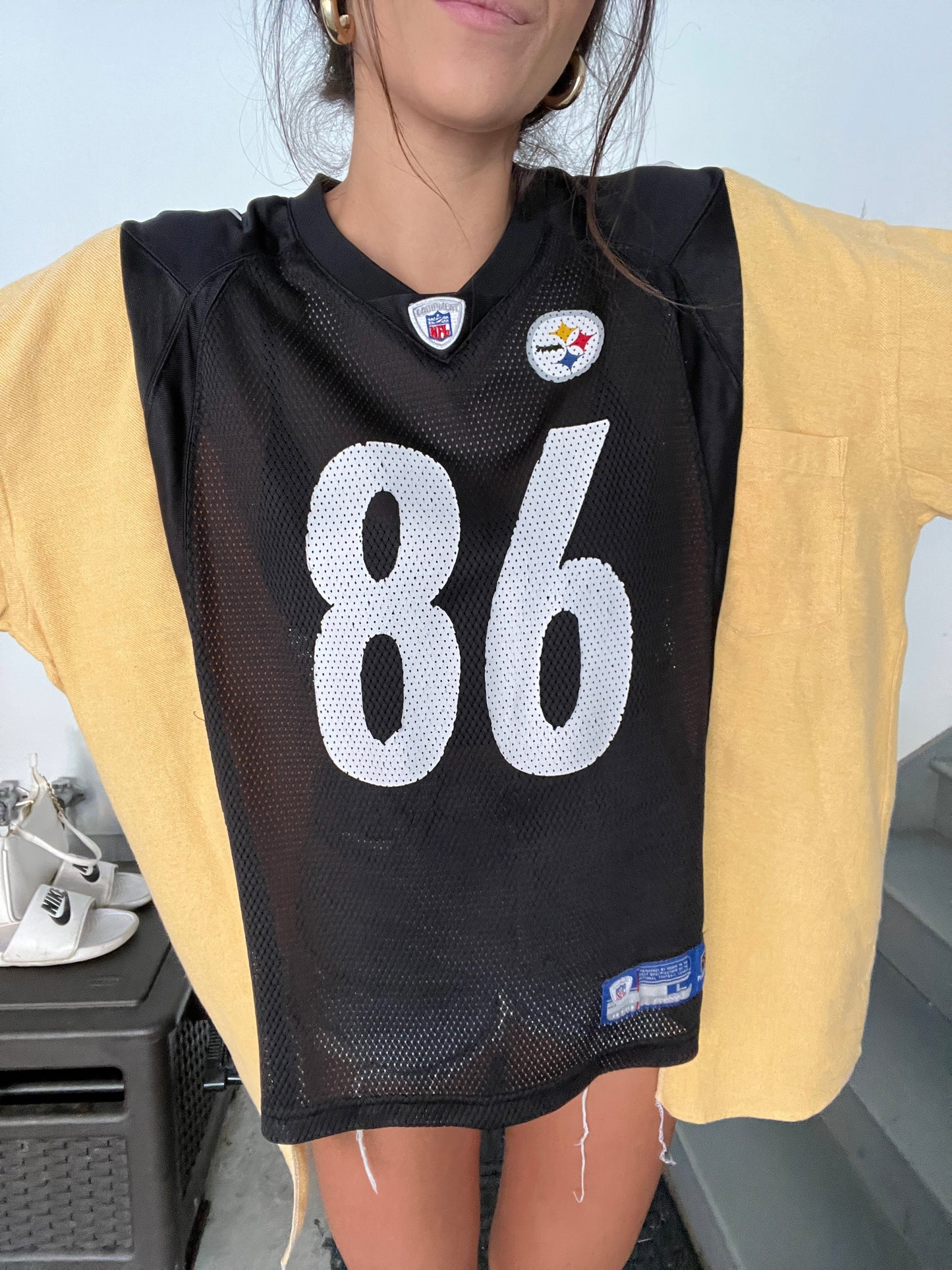 #86 WARD STEELERS JERSEY X FLANNEL