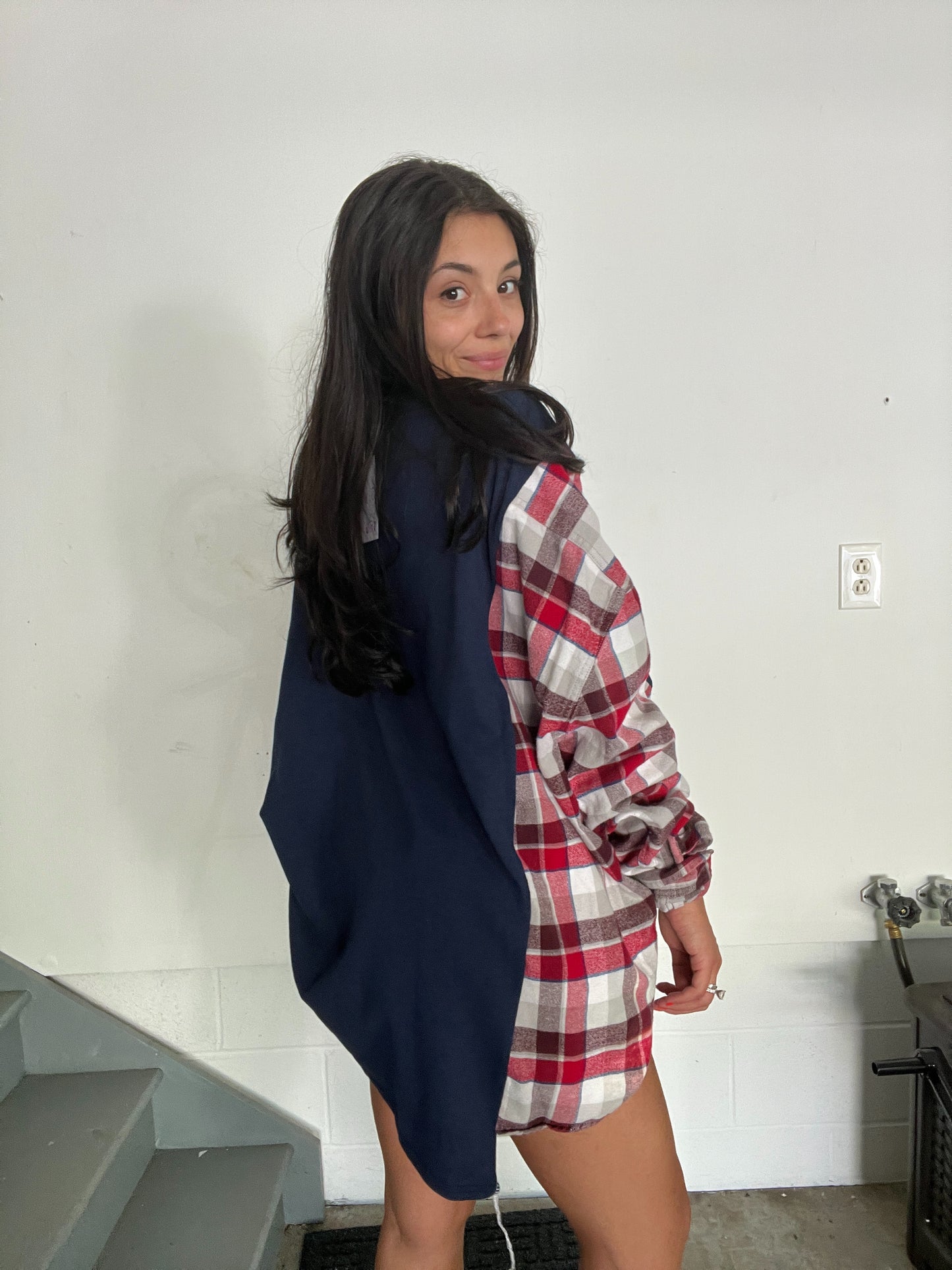 CLE BASEBALL FLANNEL TEE