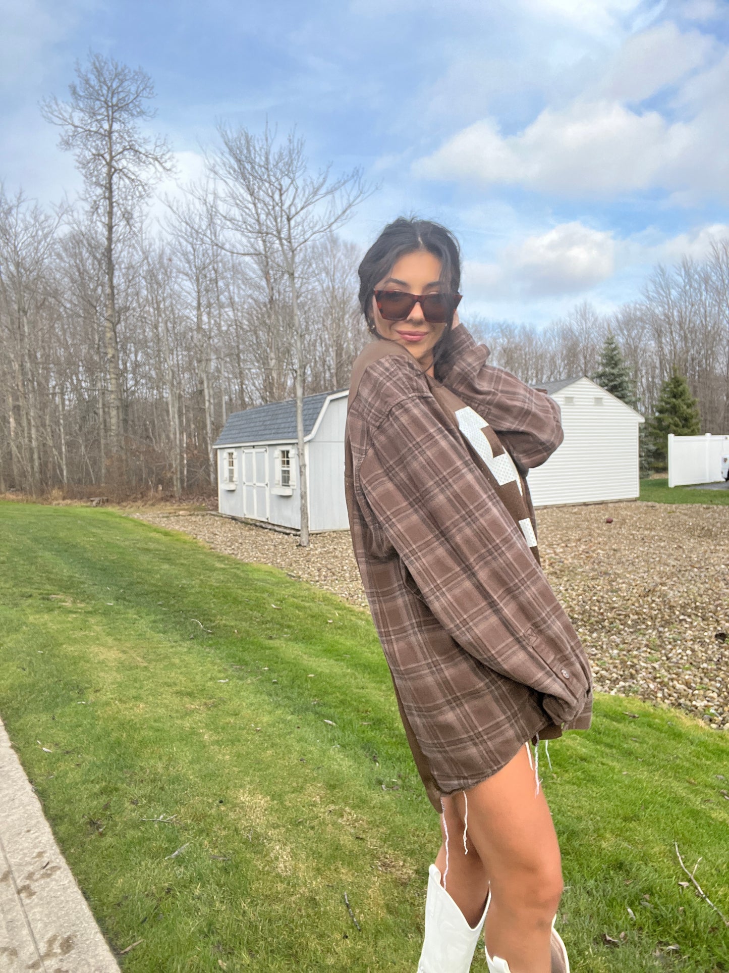 #99 BROWNS JERSEY X FLANNEL