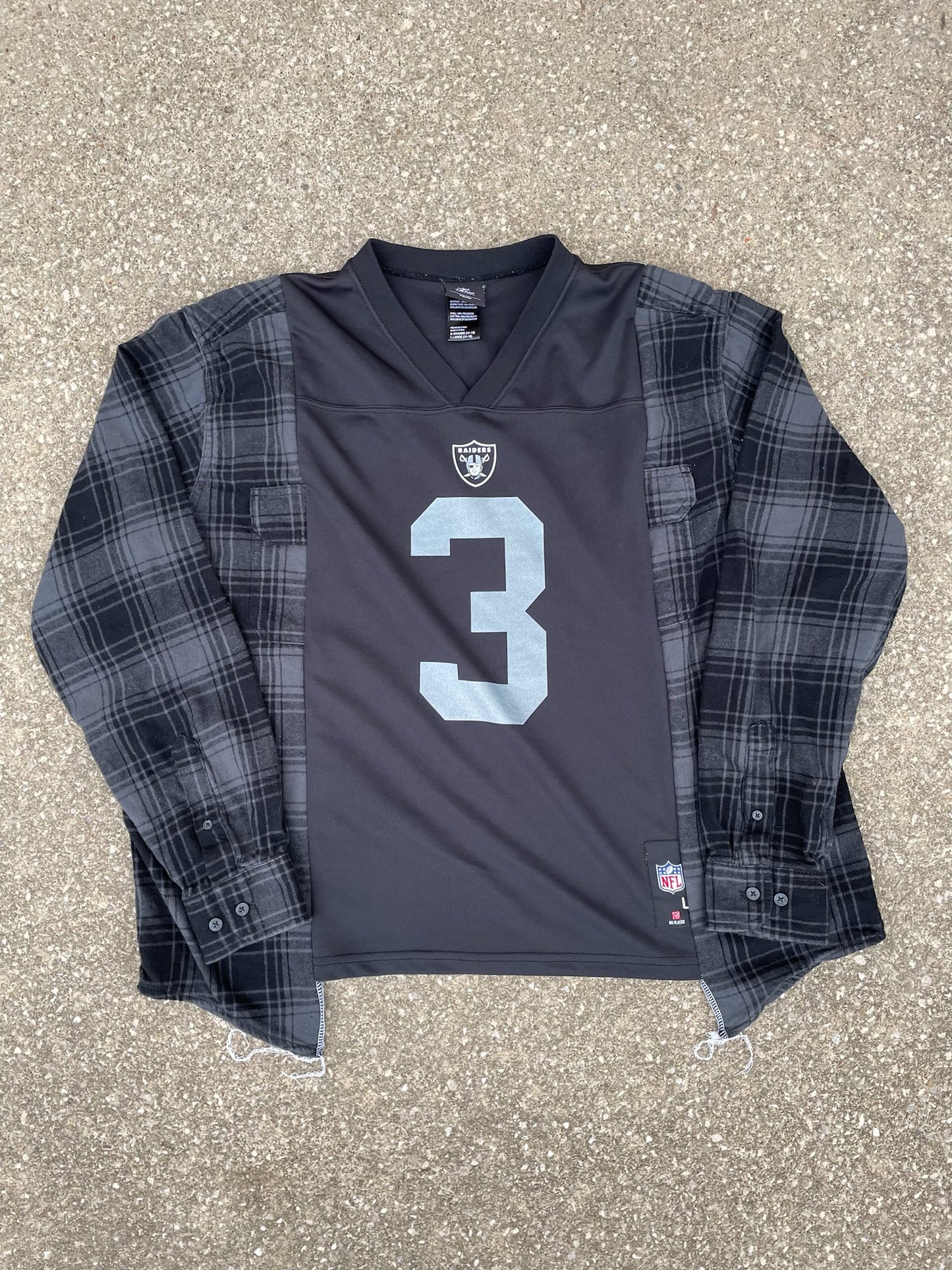 #3 PALMER RAIDERS JERSEY X FLANNEL