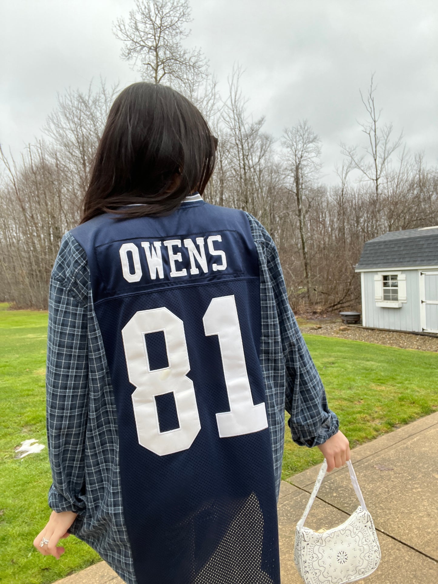 #81 OWENS COWBOYS JERSEY X FLANNEL