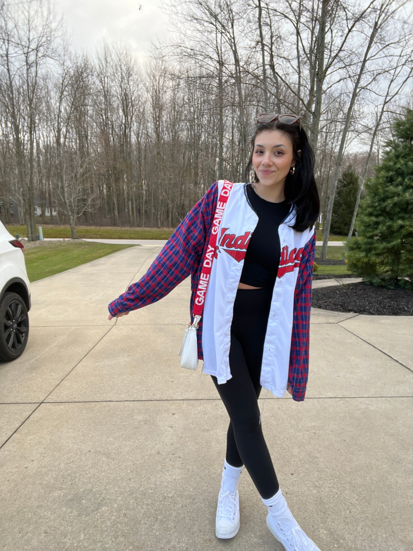 CLEVELAND BASEBALL REYES JERSEY X FLANNEL