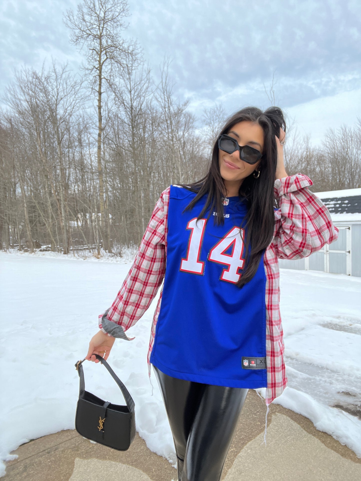 #14 FITZPATRICK BILLS JERSEY X FLANNEL