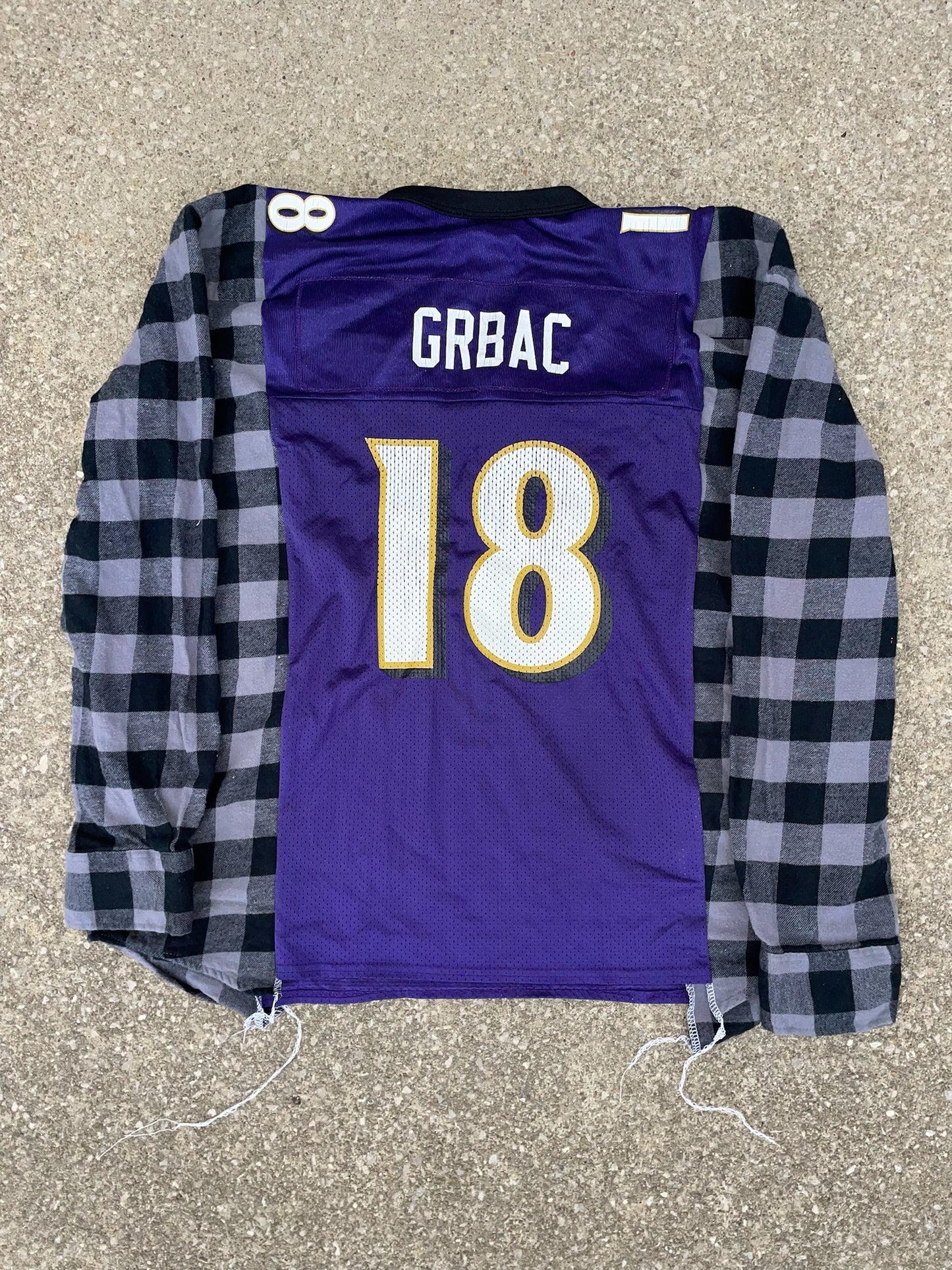 #18 GRBAC RAVENS JERSEY X FLANNEL