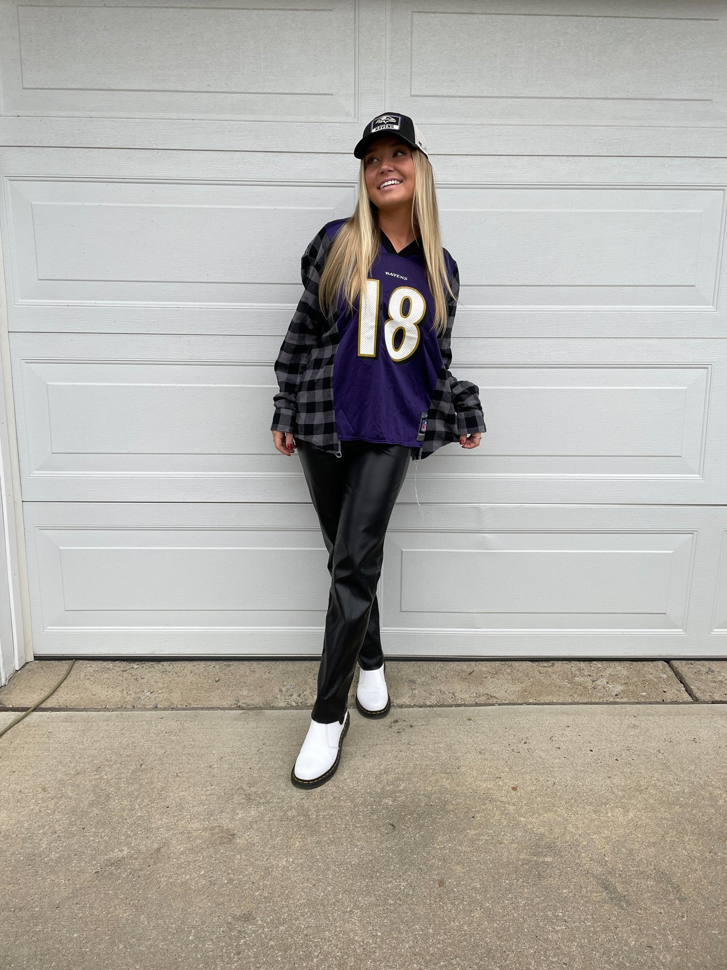 #18 GRBAC RAVENS JERSEY X FLANNEL