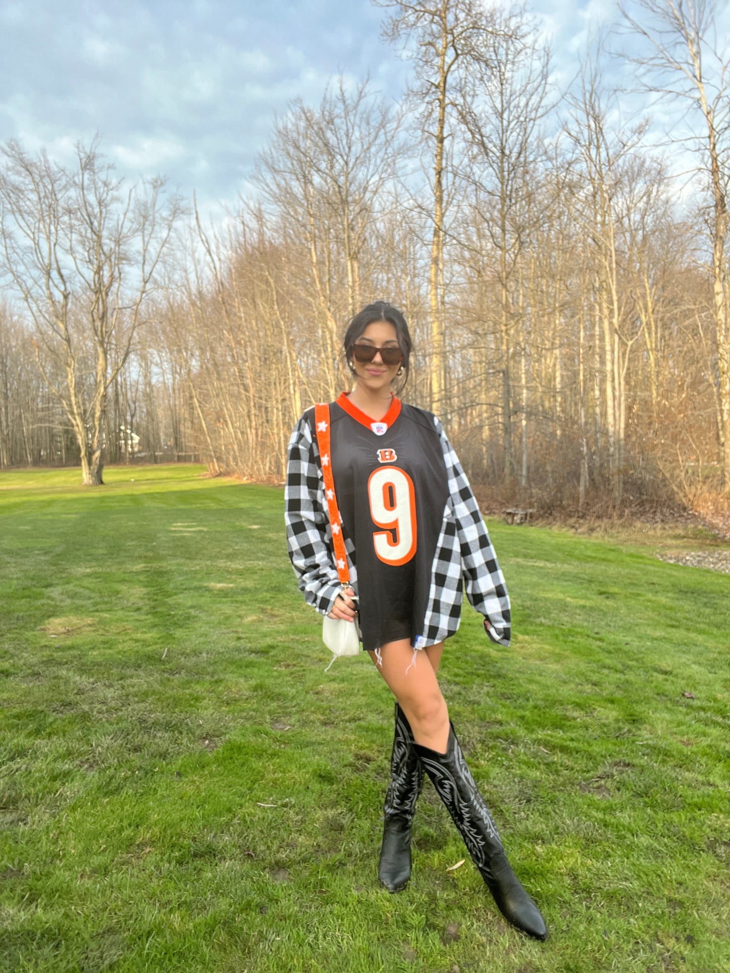 #9 PALMER BENGALS JERSEY X FLANNEL