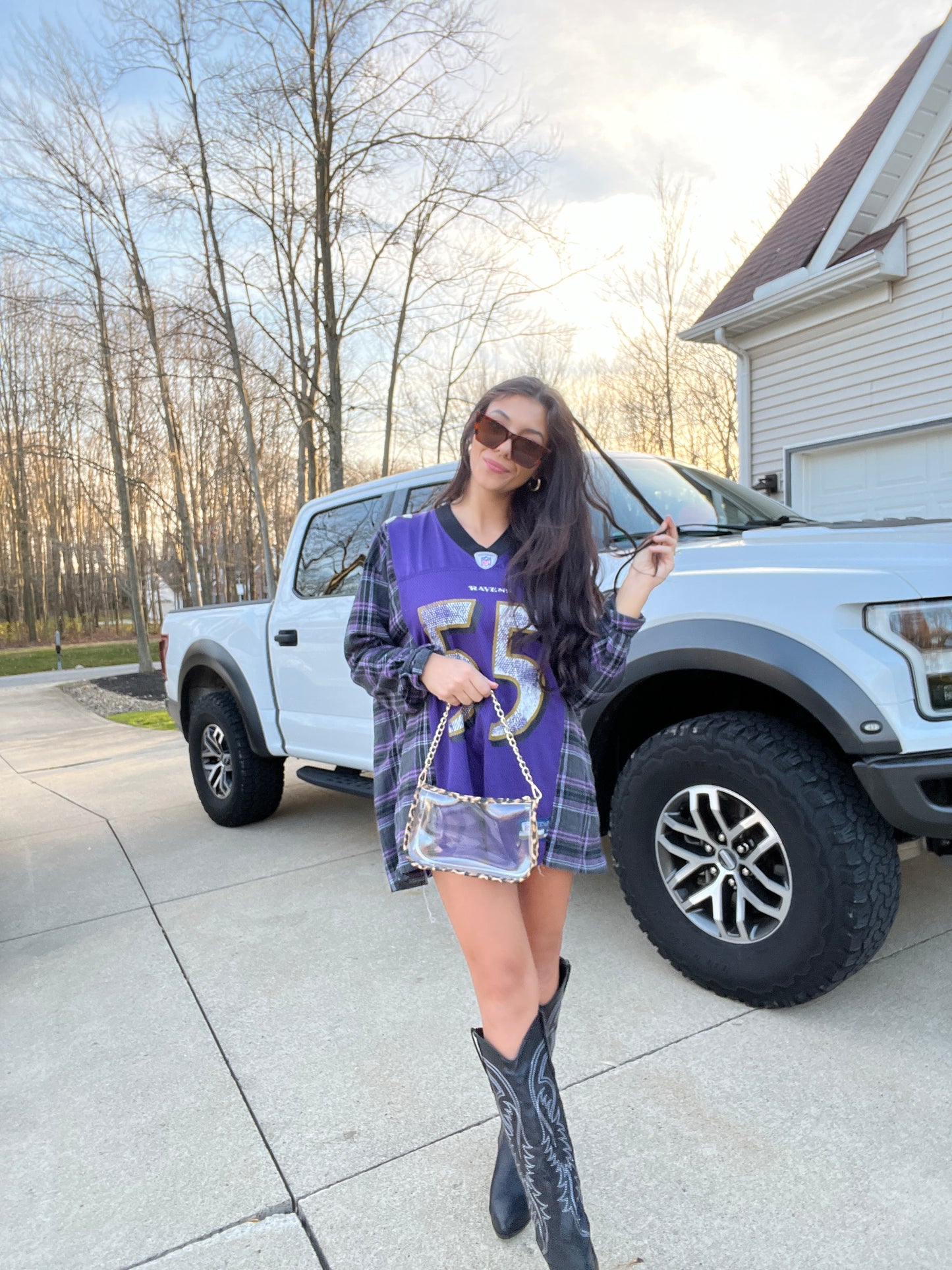 #55 SUGGS BALTIMORE JERSEY X FLANNEL