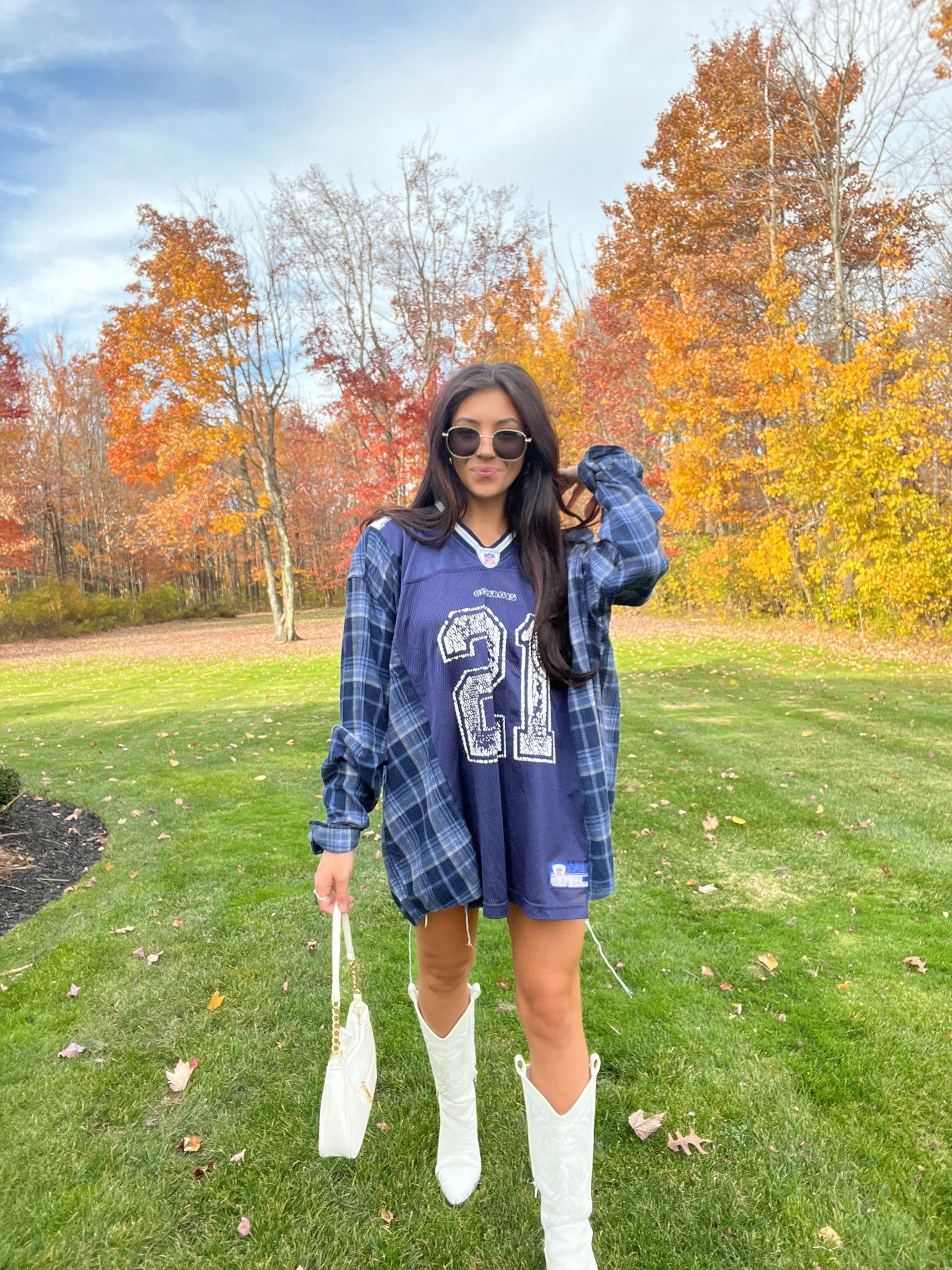 #21 JONES COWBOYS JERSEY X FLANNEL