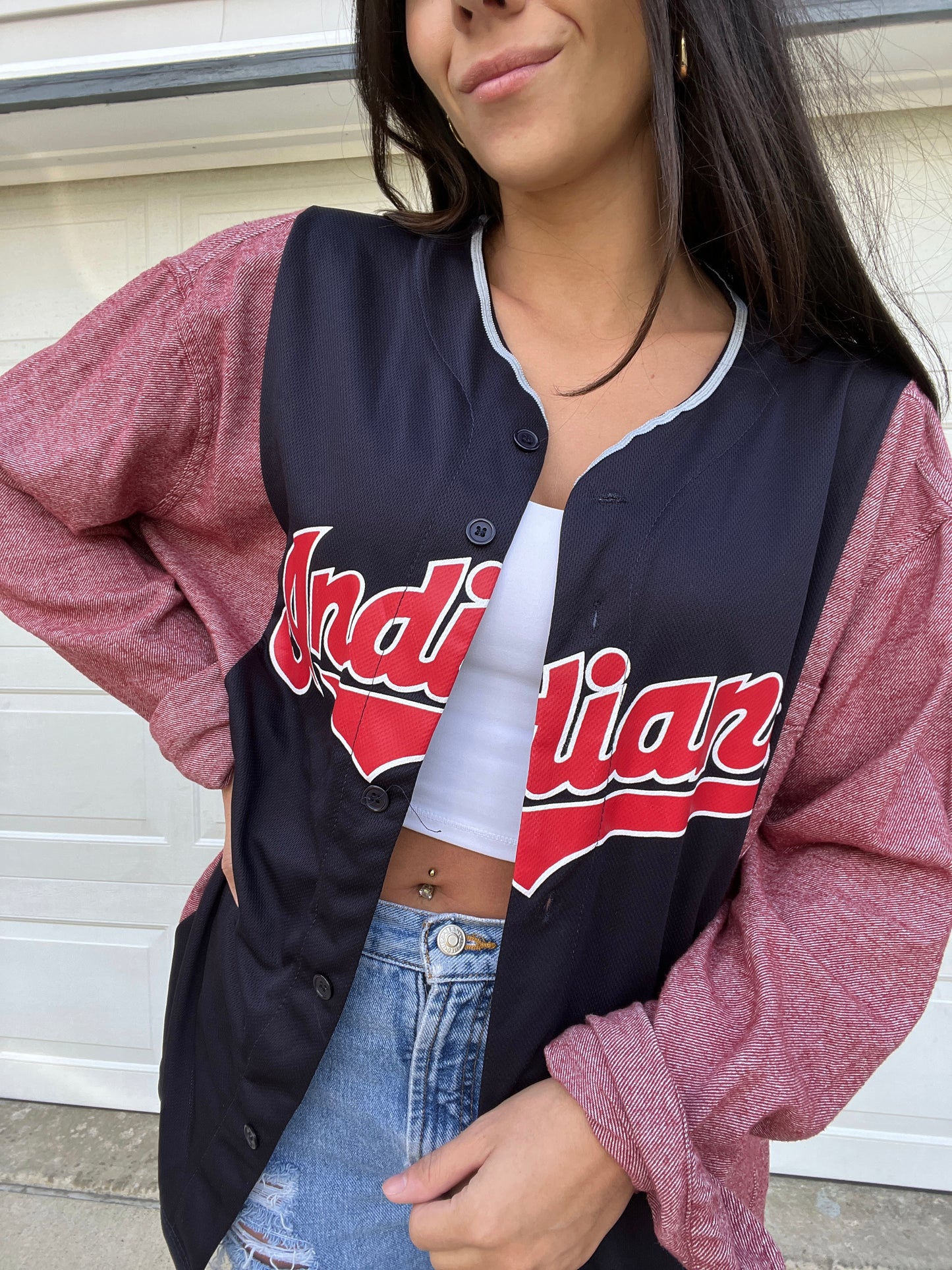 NAVY MILLER JERSEY X FLANNEL