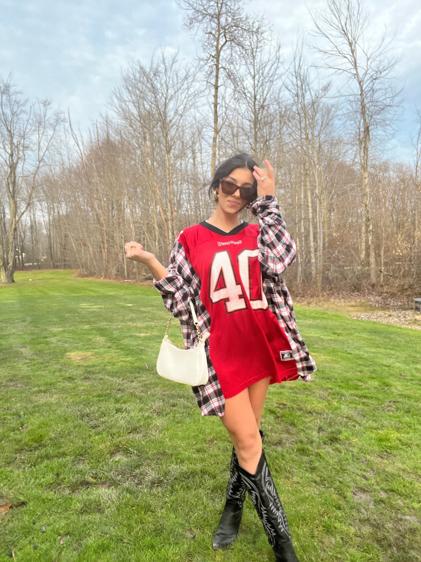 #40 ALSTOTT BUCCS JERSEY X FLANNEL