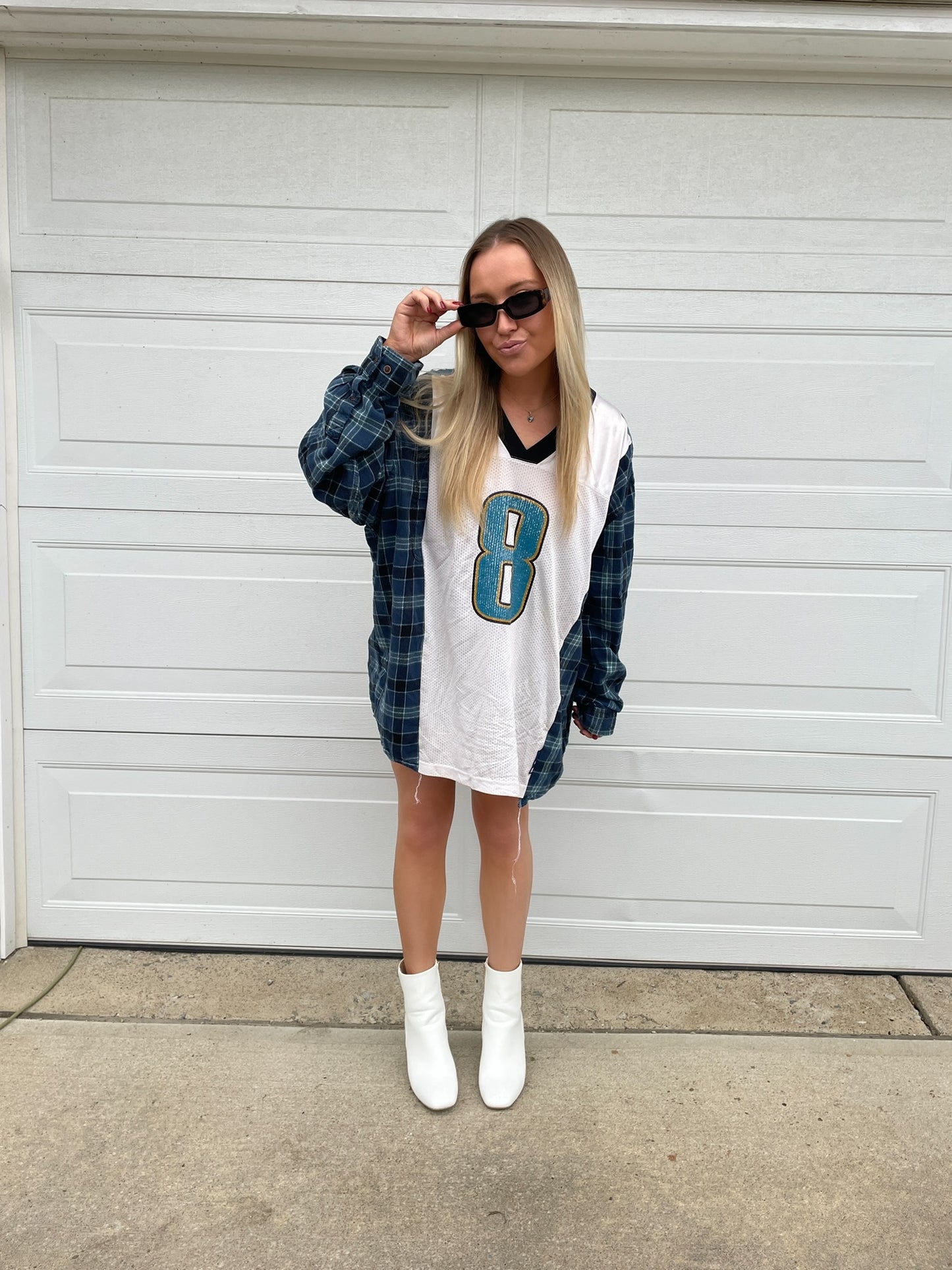 #8 BRUNNEL JAGUARS JERSEY X FLANNEL