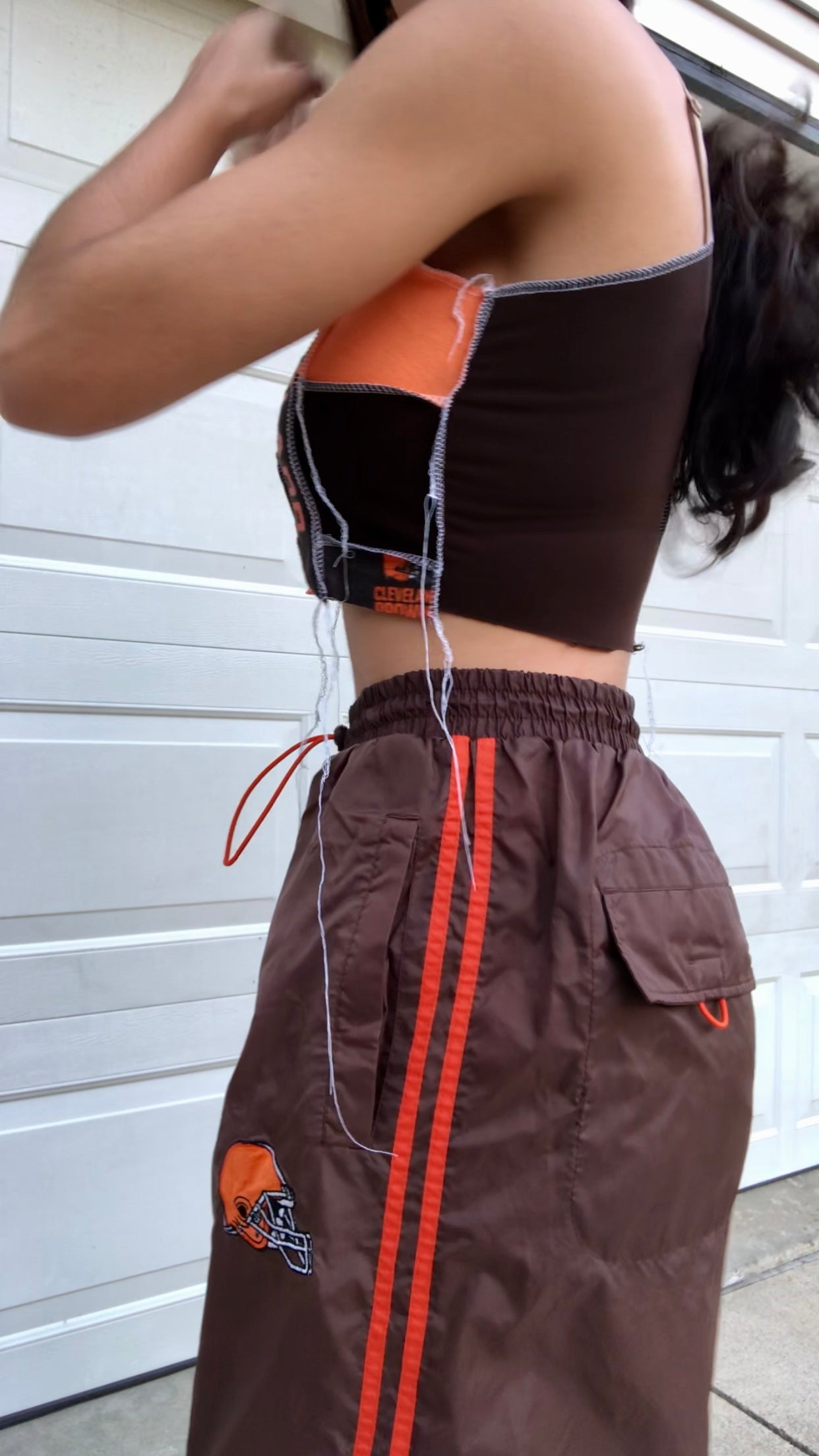 CLEVELAND BROWNS TRADITIONAL PATCHWORK TANK