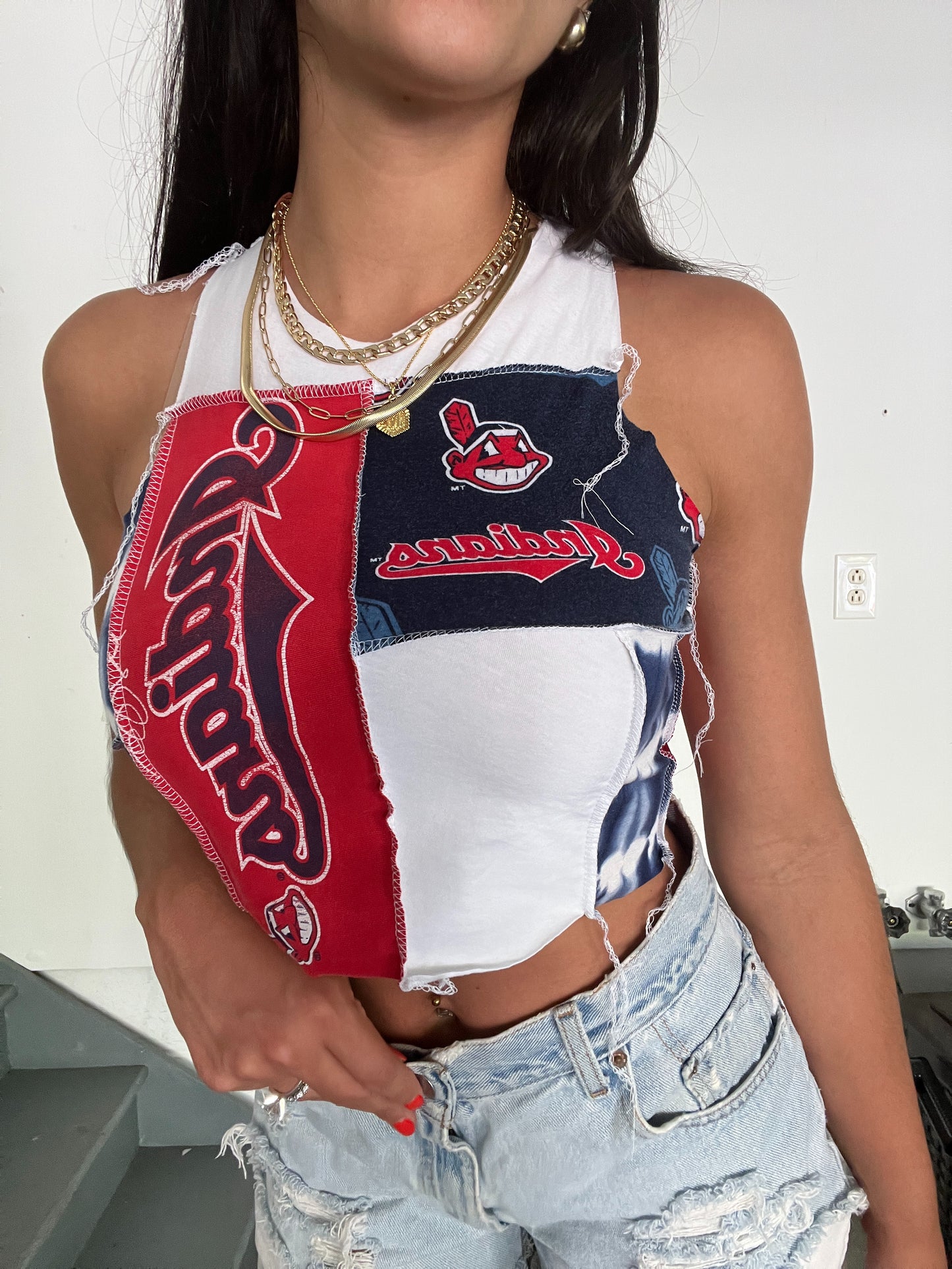 TIE DYE CLASSIC PATCHWORK TANK