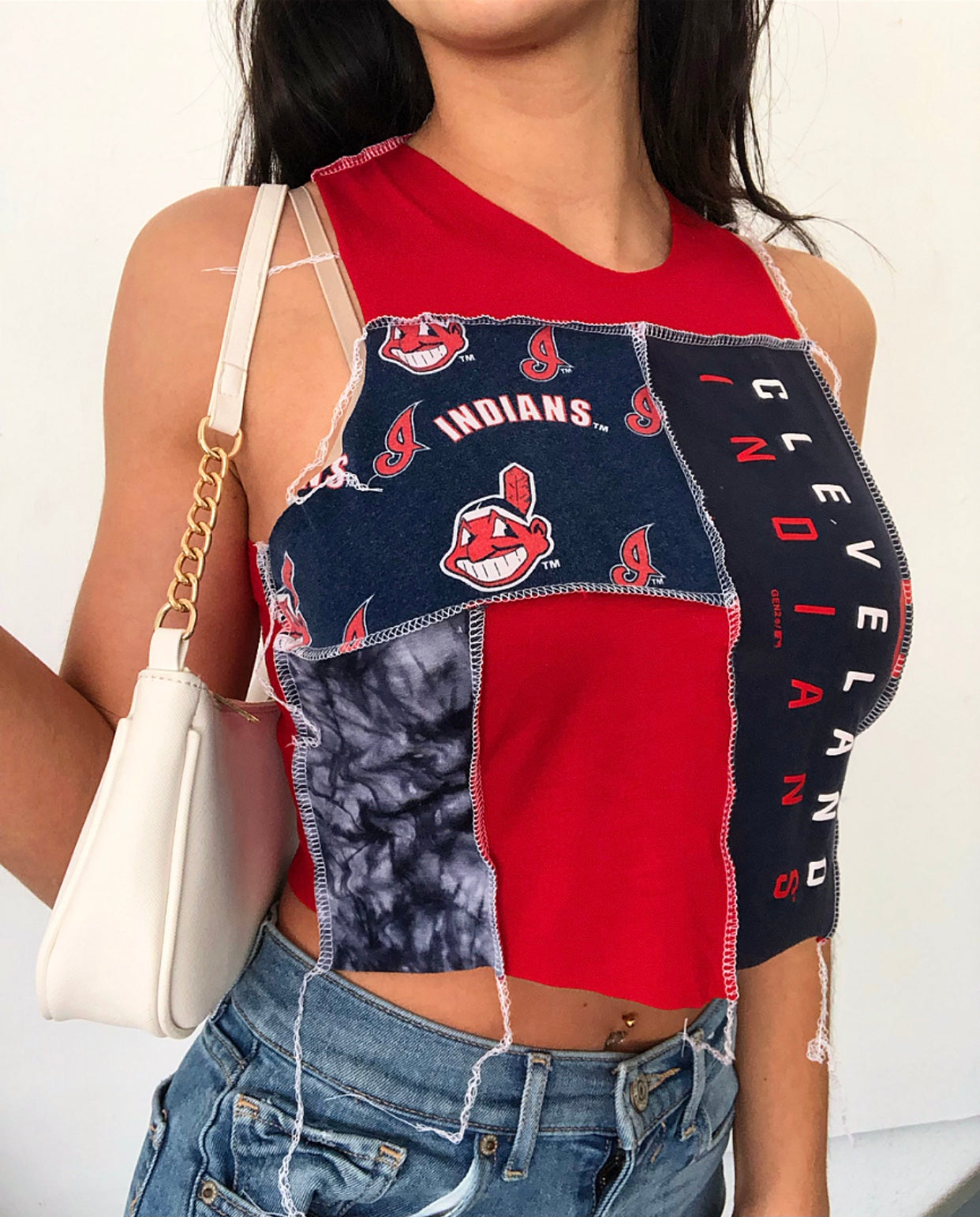 Indians Classic Patchwork Tank