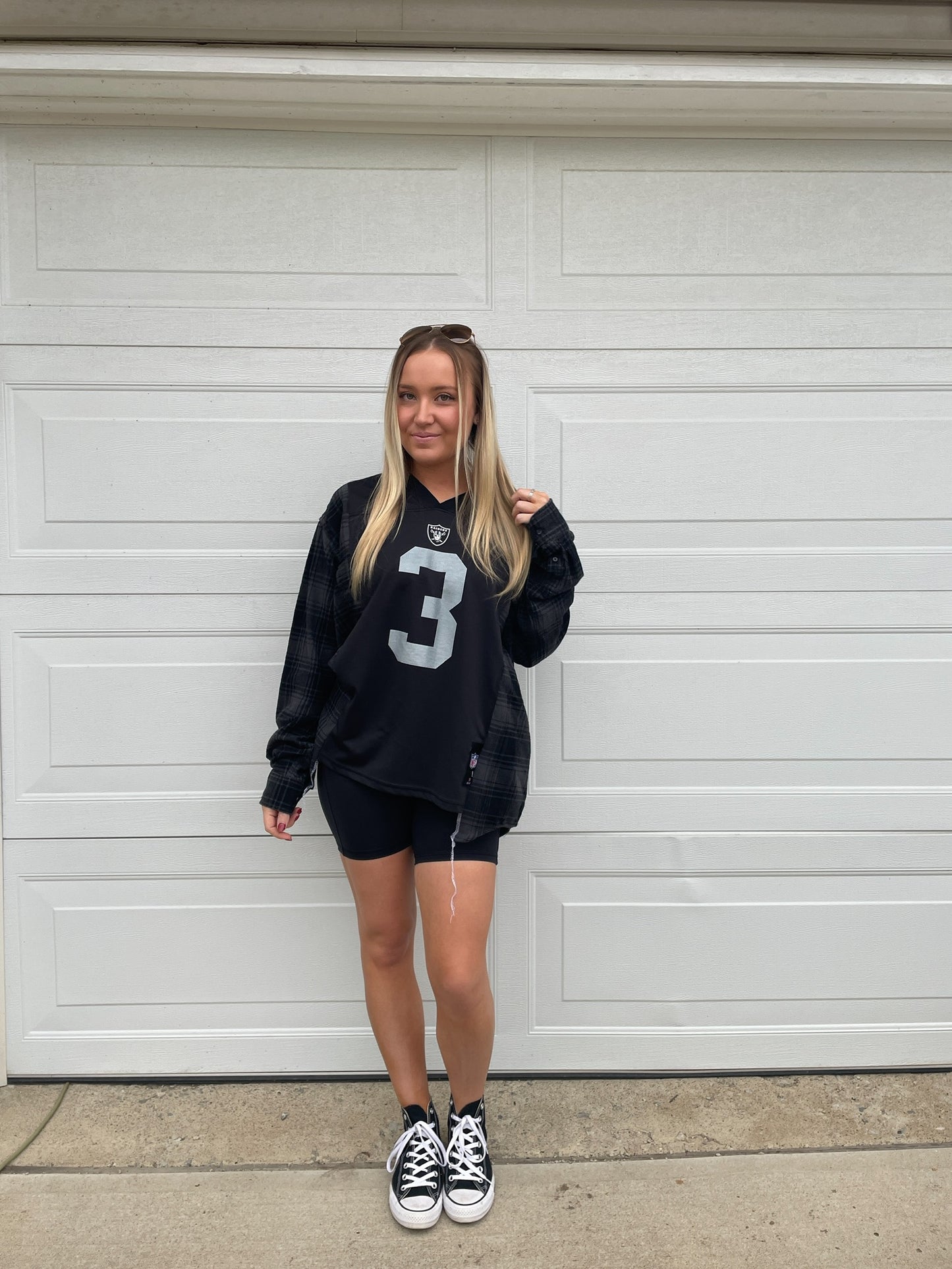 #3 PALMER RAIDERS JERSEY X FLANNEL