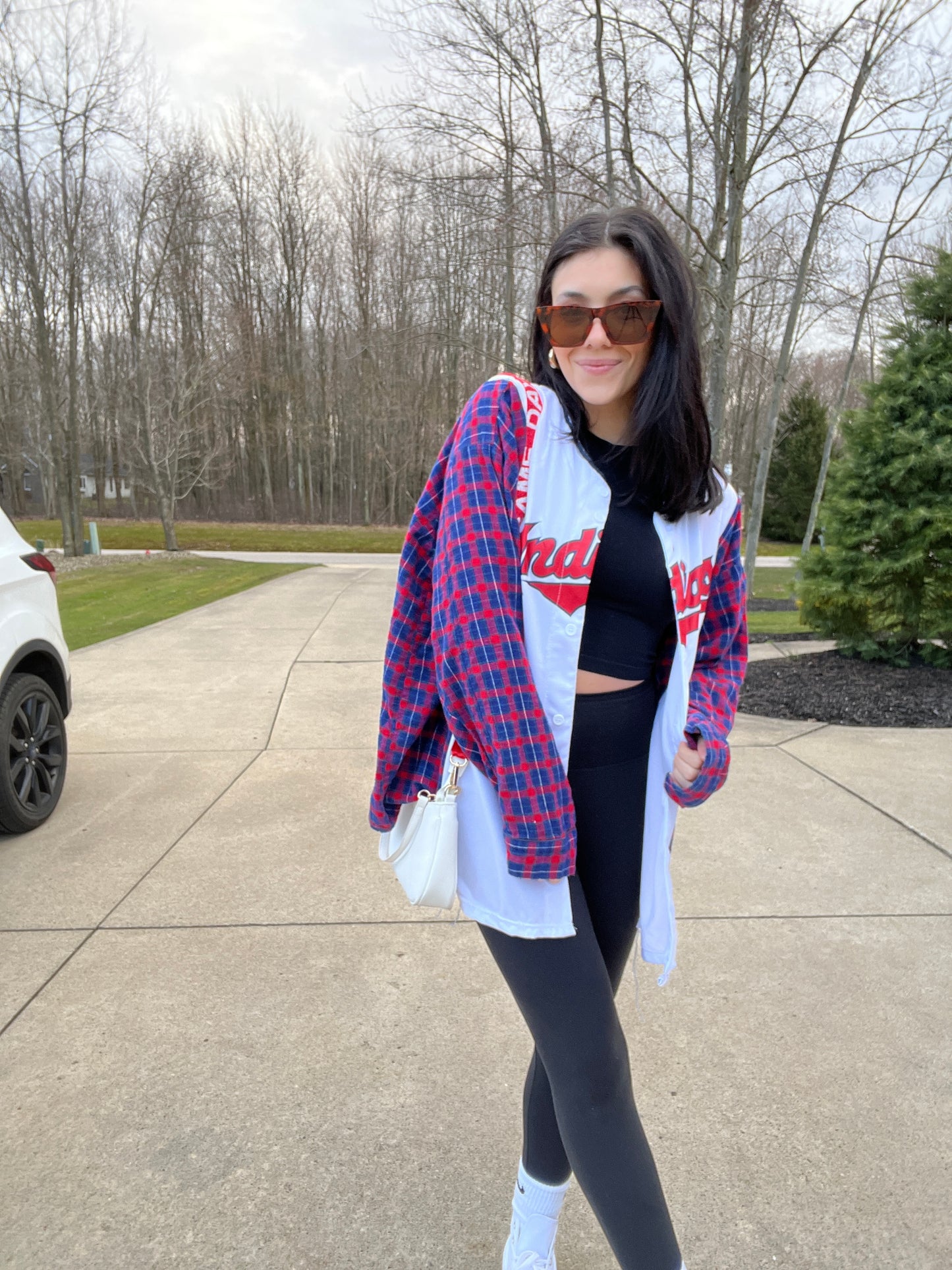 CLEVELAND BASEBALL REYES JERSEY X FLANNEL