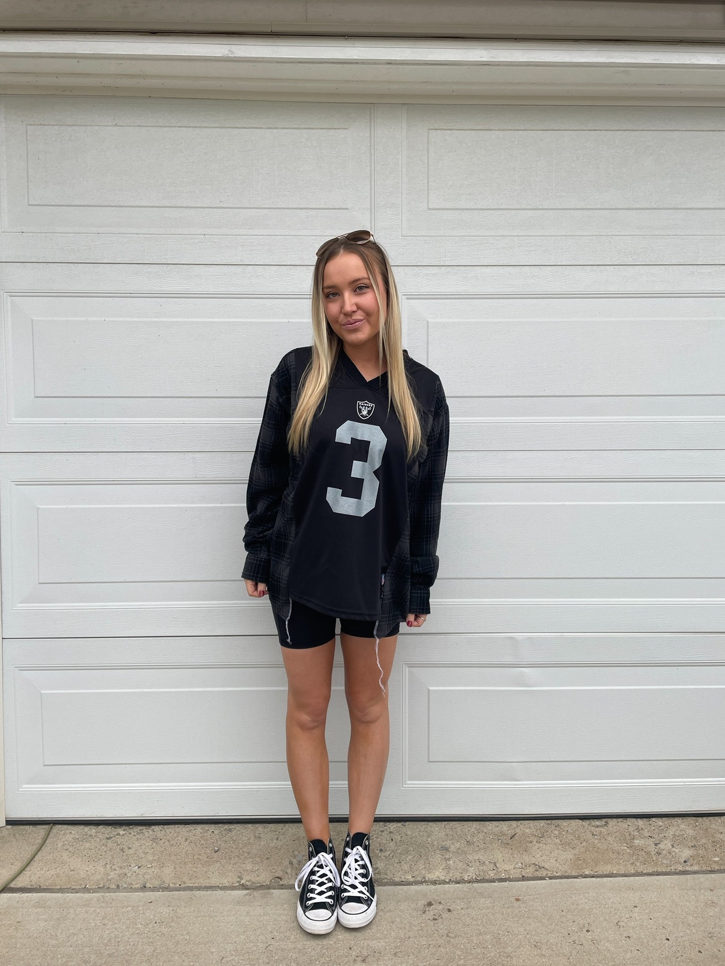 #3 PALMER RAIDERS JERSEY X FLANNEL