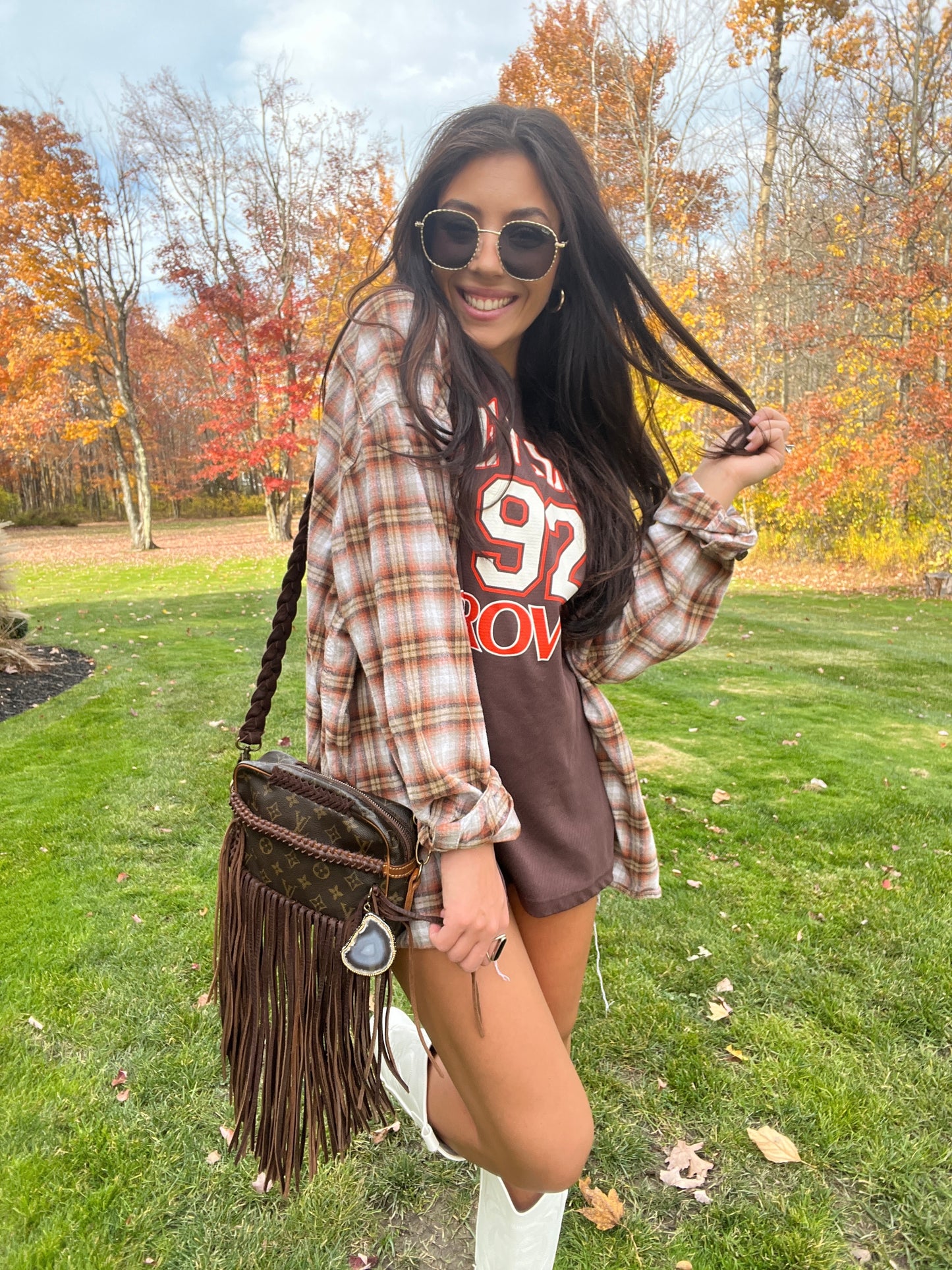 #92 BROWN JERSEY X FLANNEL