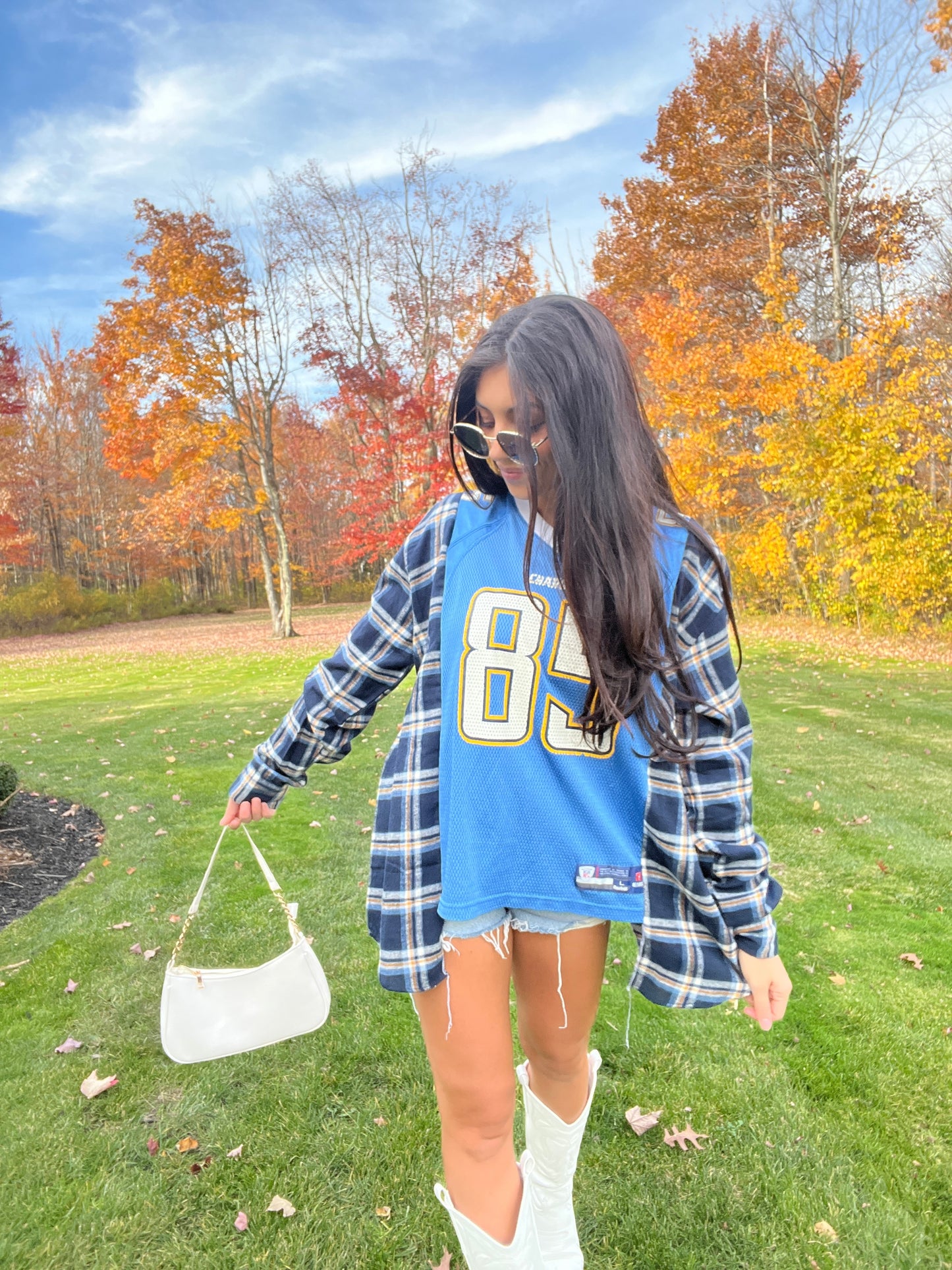 #85 GATES CHARGERS JERSEY X FLANNEL