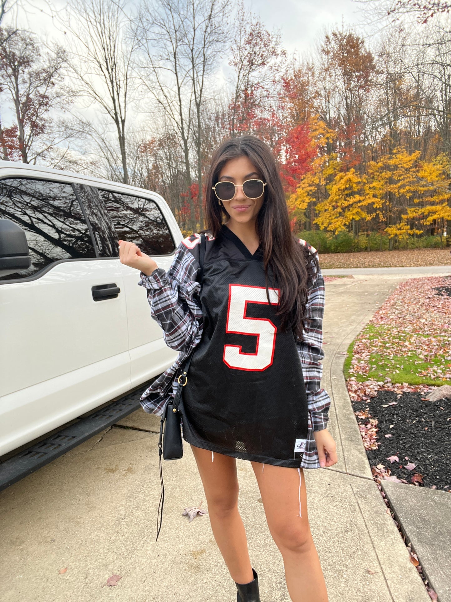 #5 ANDERSEN FALCONS JERSEY X FLANNEL