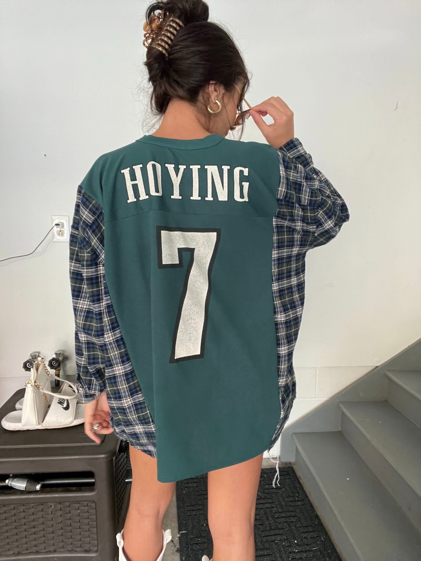#18 HOYING EAGLES JERSEY X FLANNEL