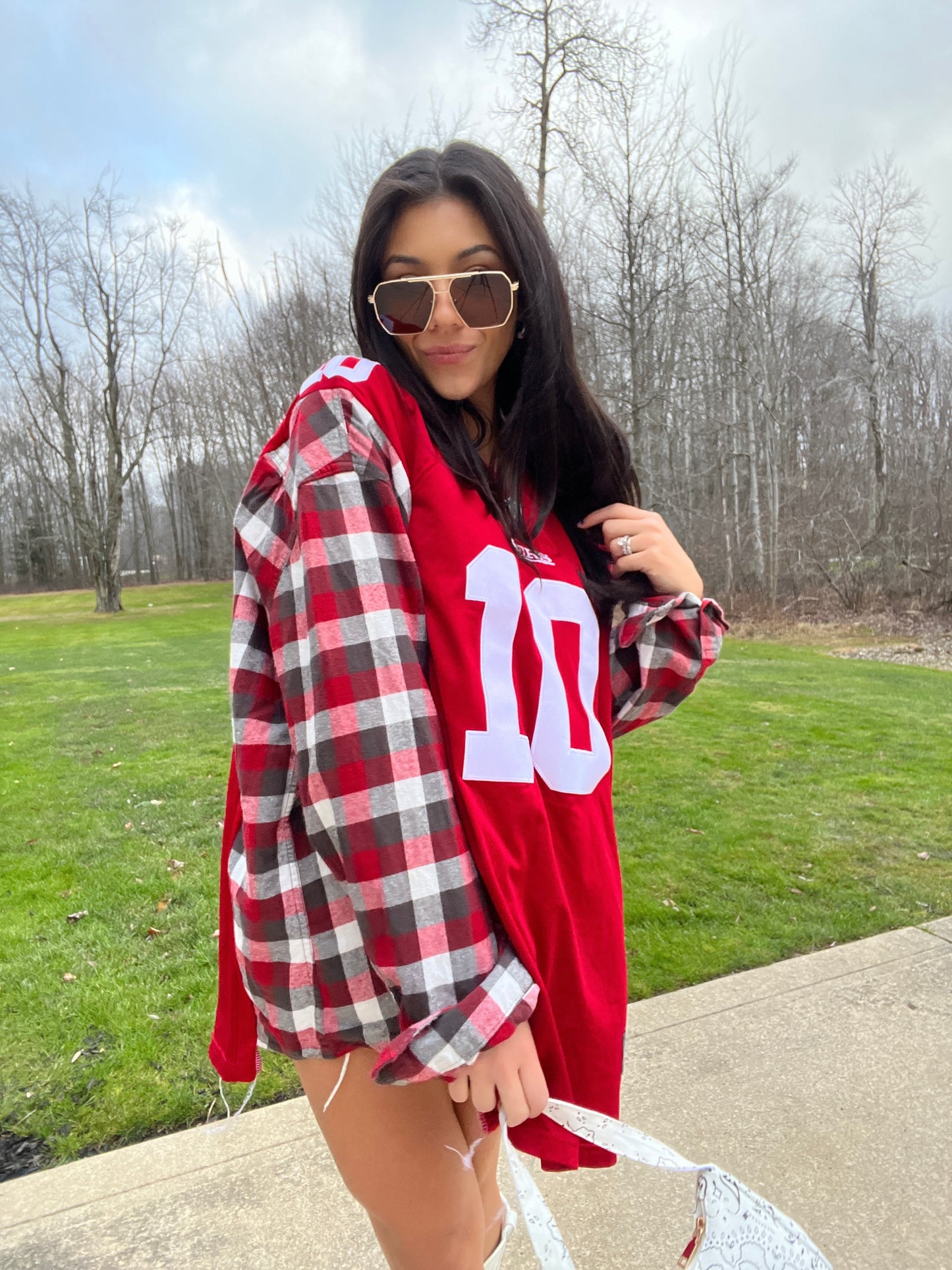 #10 GAROPPOLO 49ERS JERSEY X FLANNEL