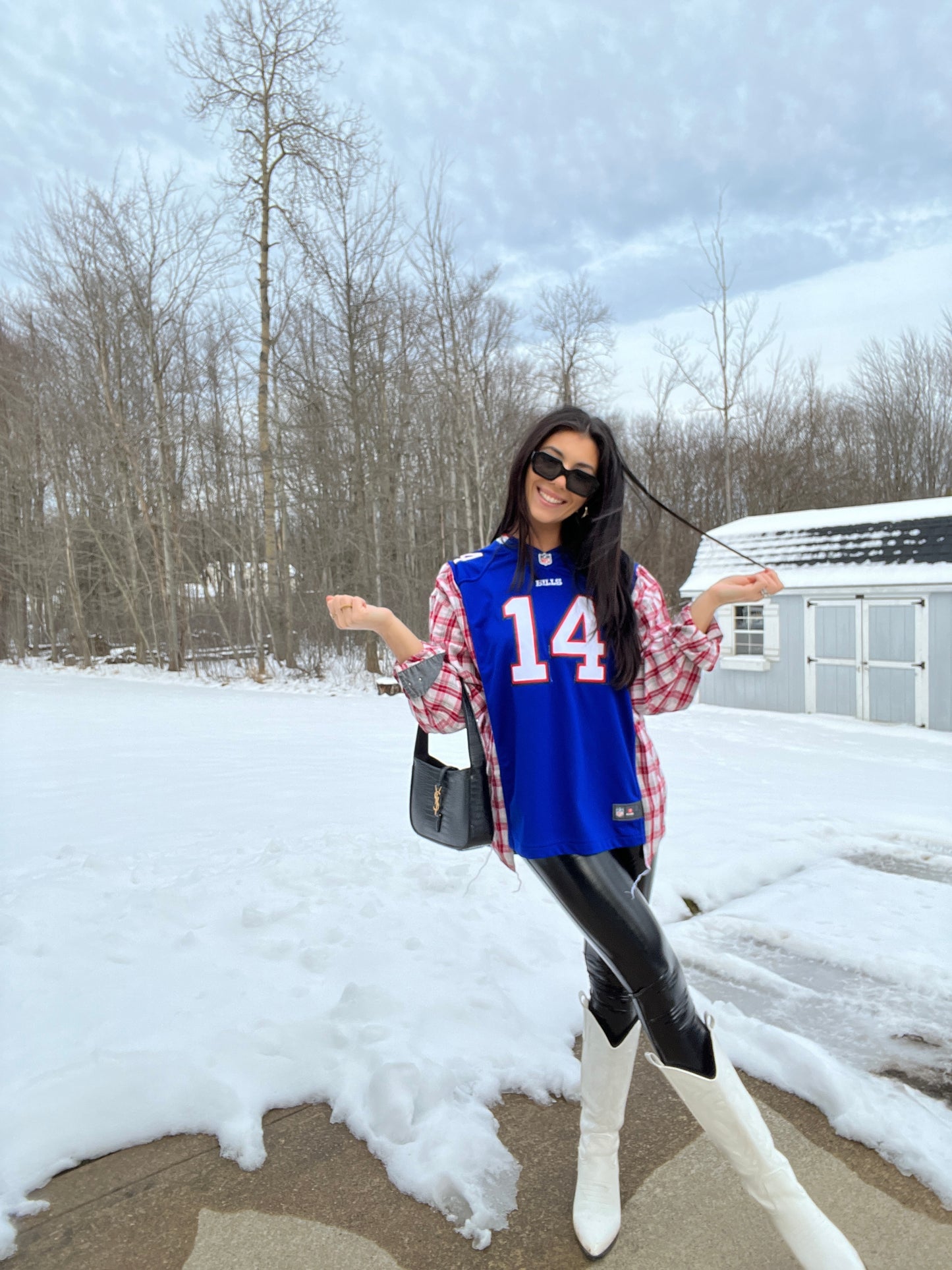 #14 FITZPATRICK BILLS JERSEY X FLANNEL