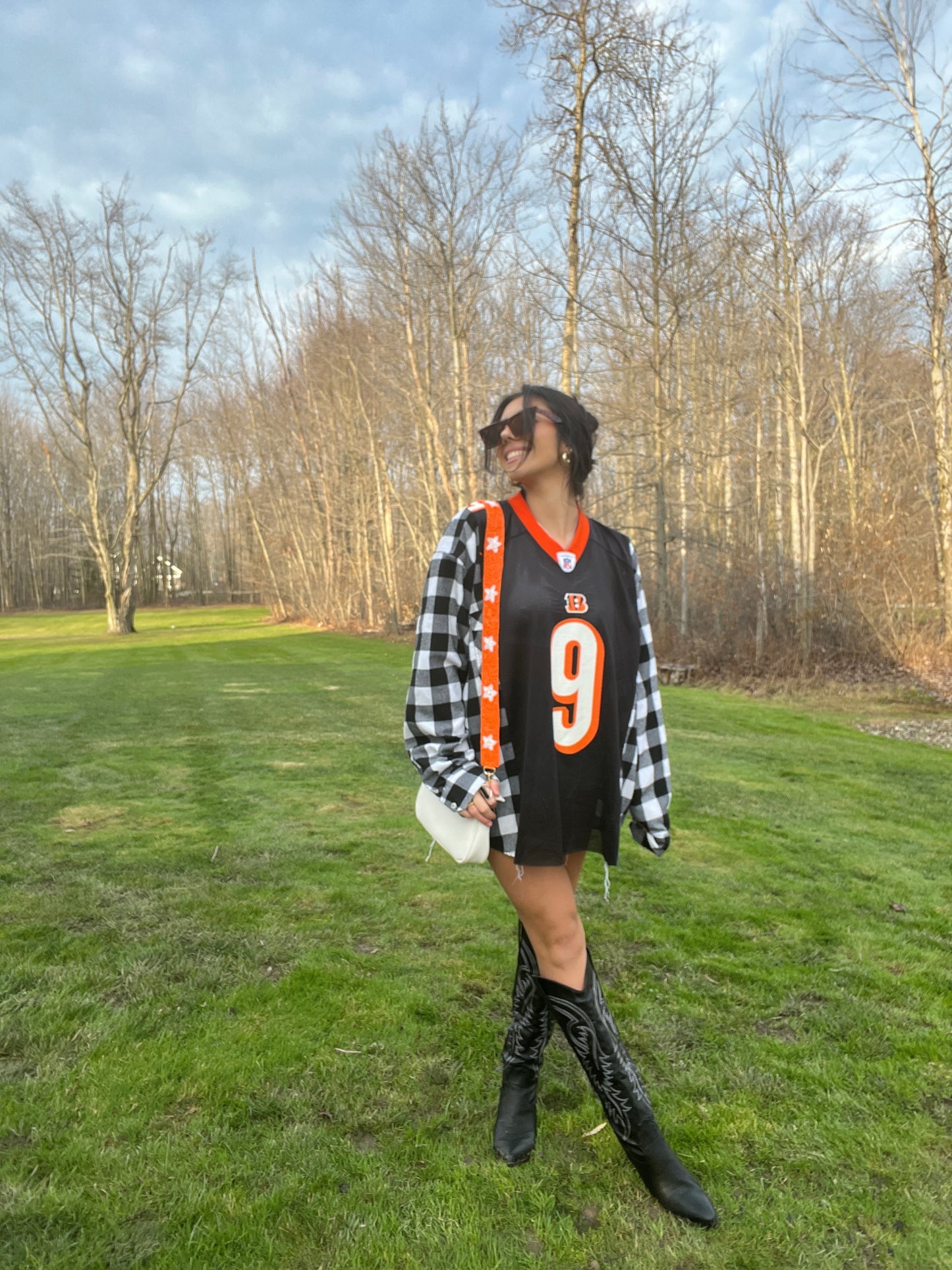 #9 PALMER BENGALS JERSEY X FLANNEL