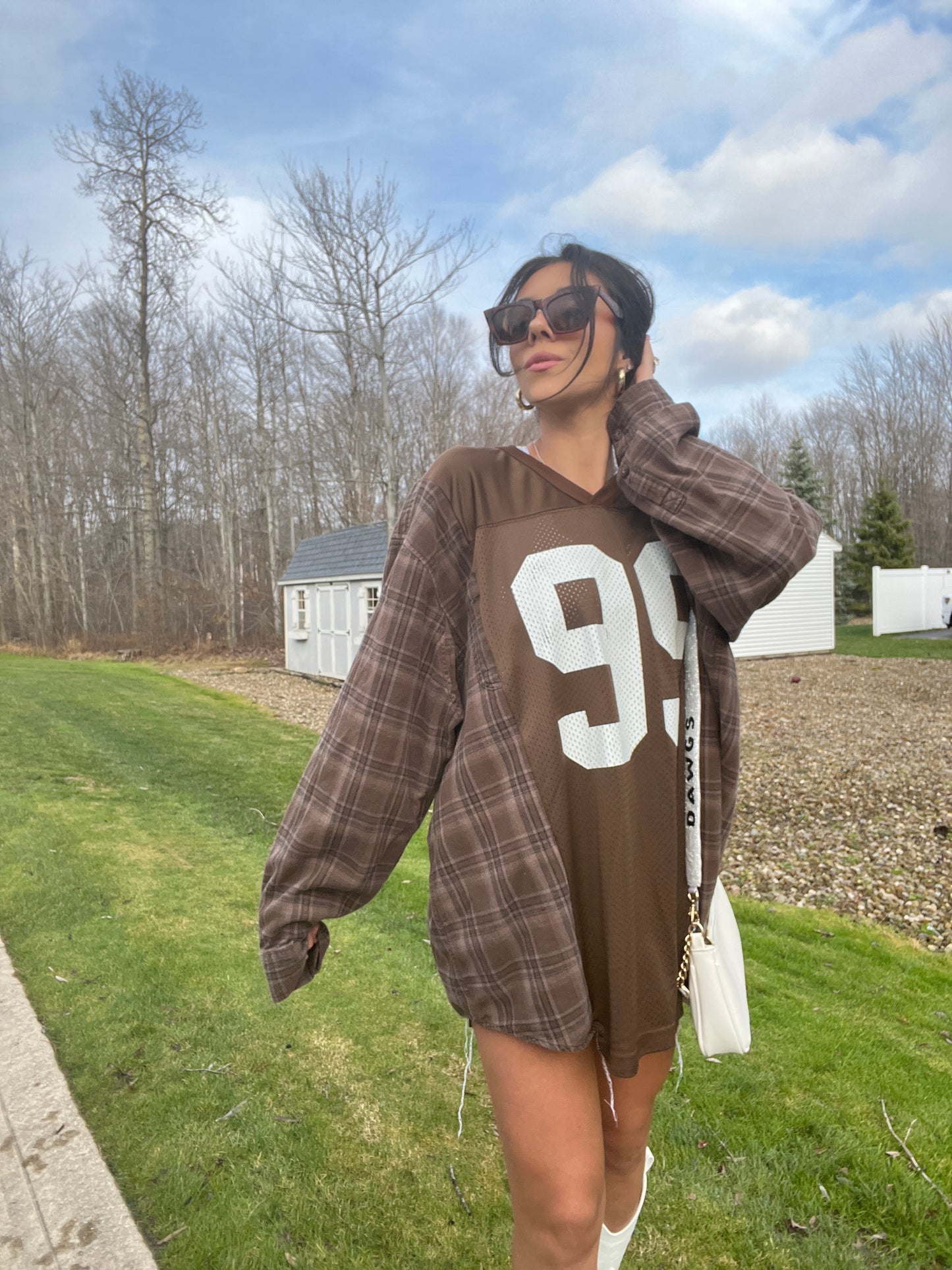 #99 BROWNS JERSEY X FLANNEL