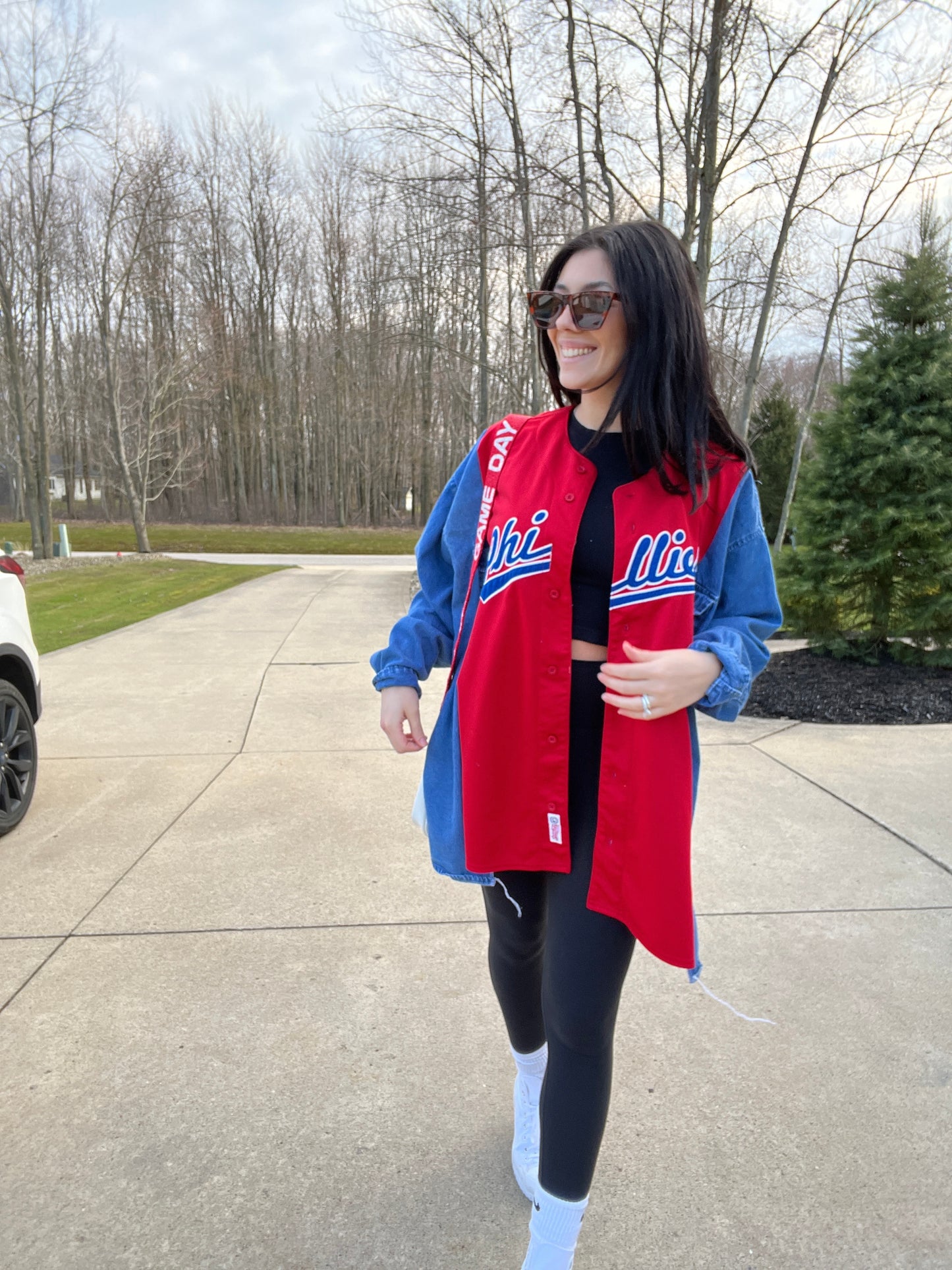 PHILADELPHIA BASEBALL JERSEY X DENIM