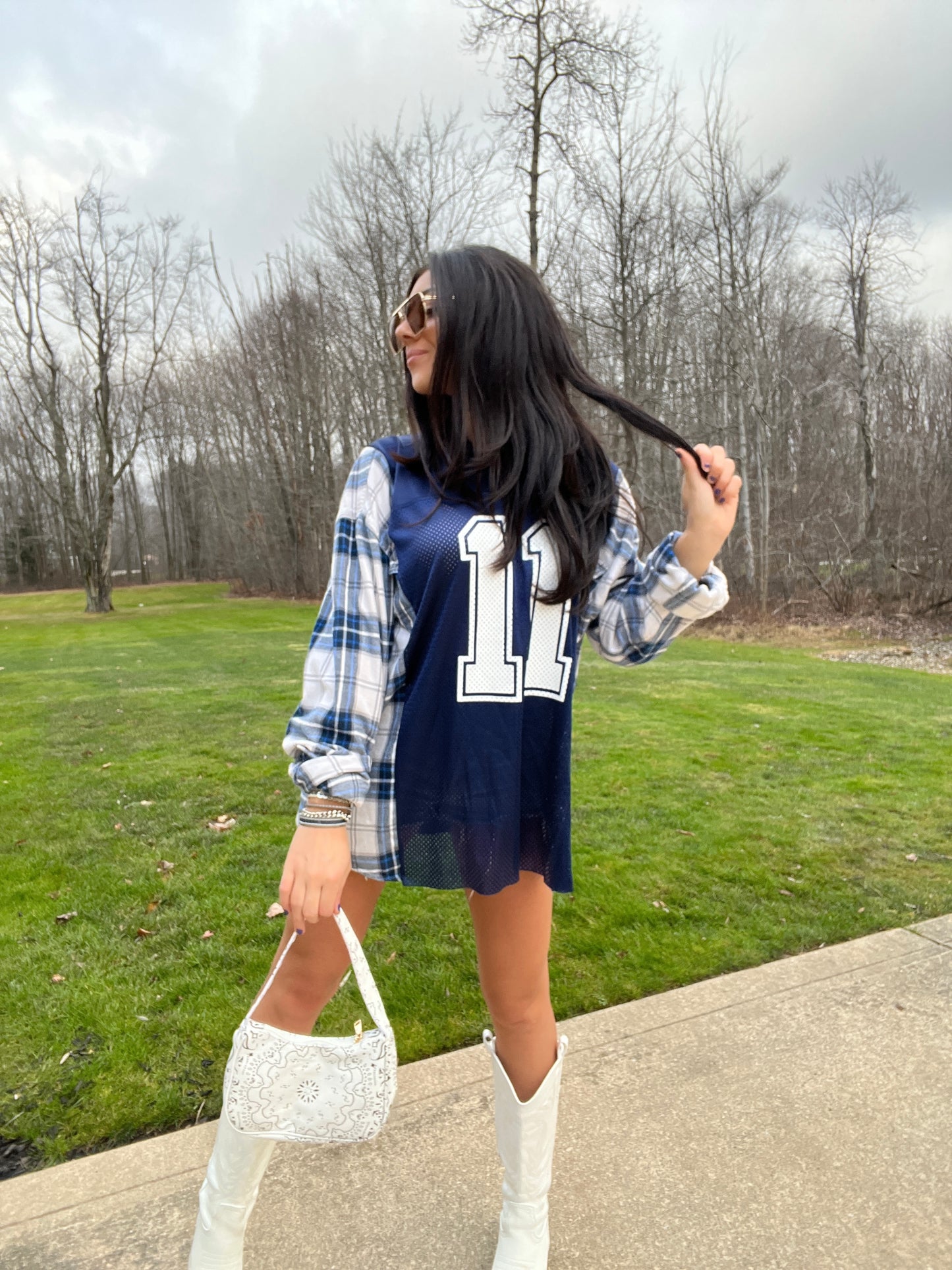 #11 BEASLEY COWBOYS JERSEY X FLANNEL