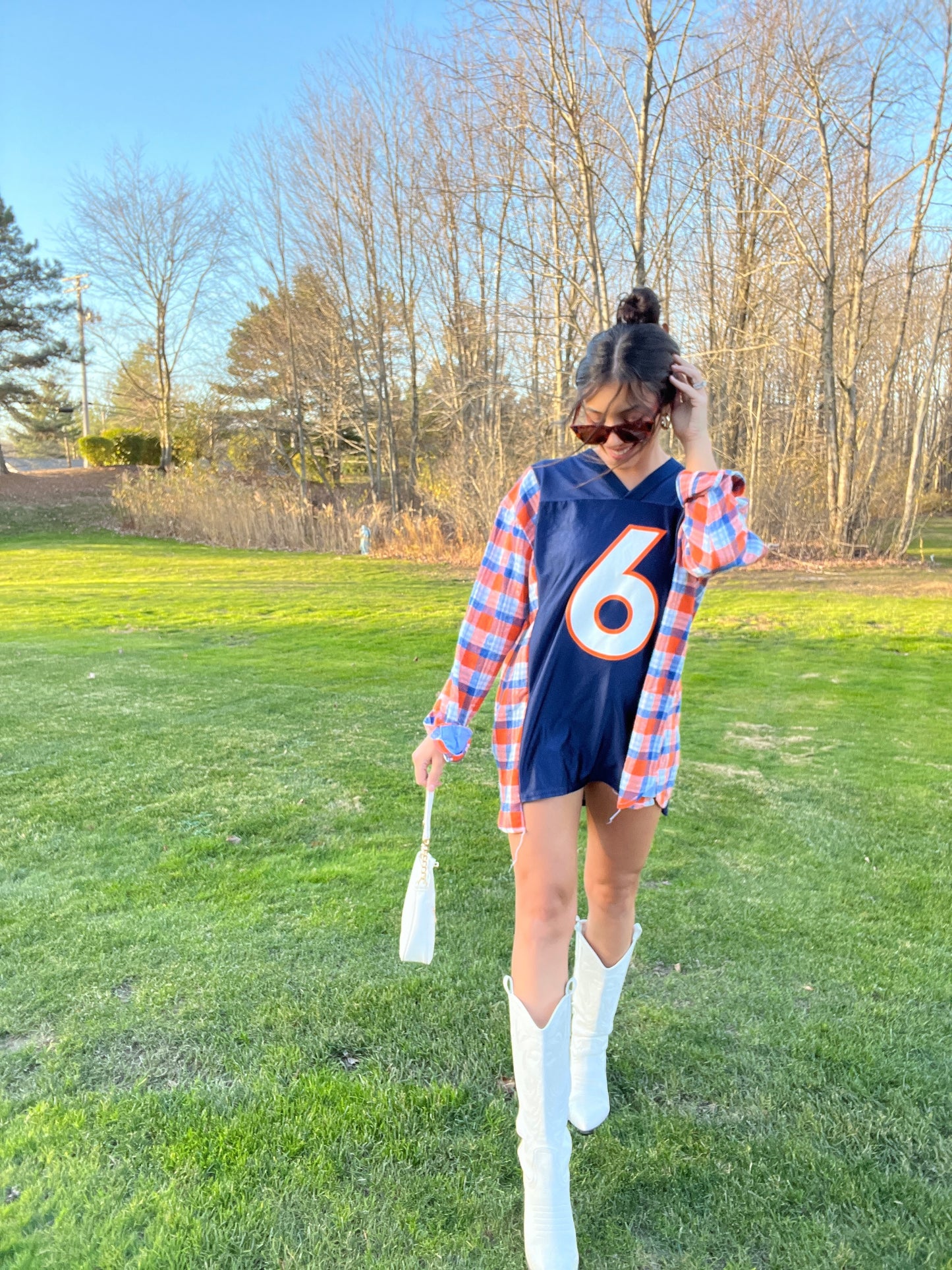 #6 CUTLER BRONCOS JERSEY X FLANNEL