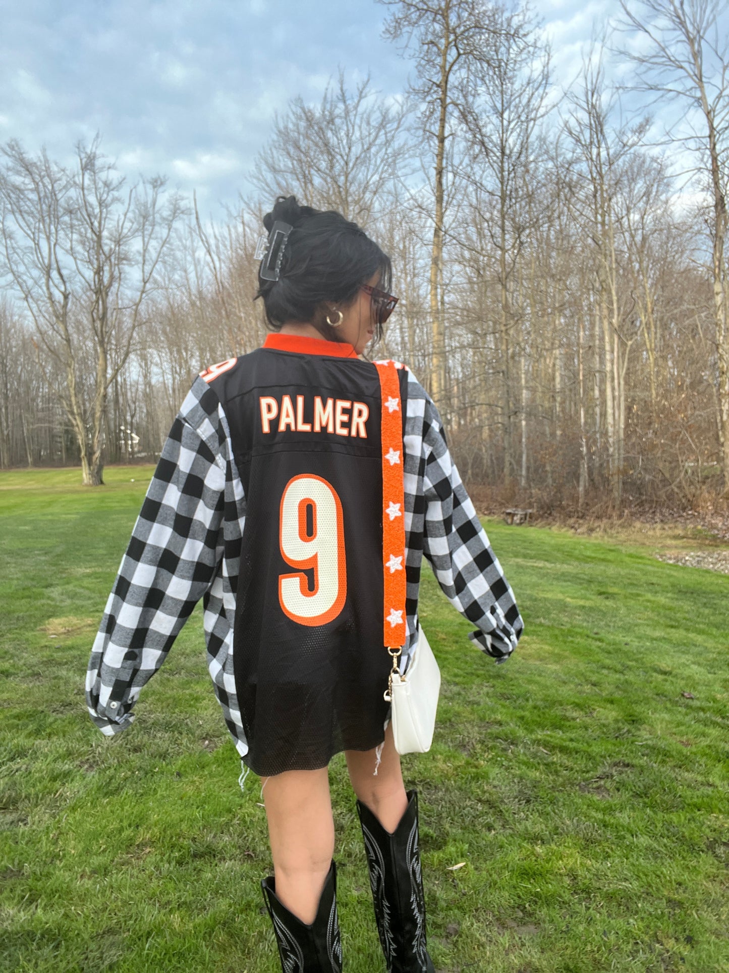 #9 PALMER BENGALS JERSEY X FLANNEL