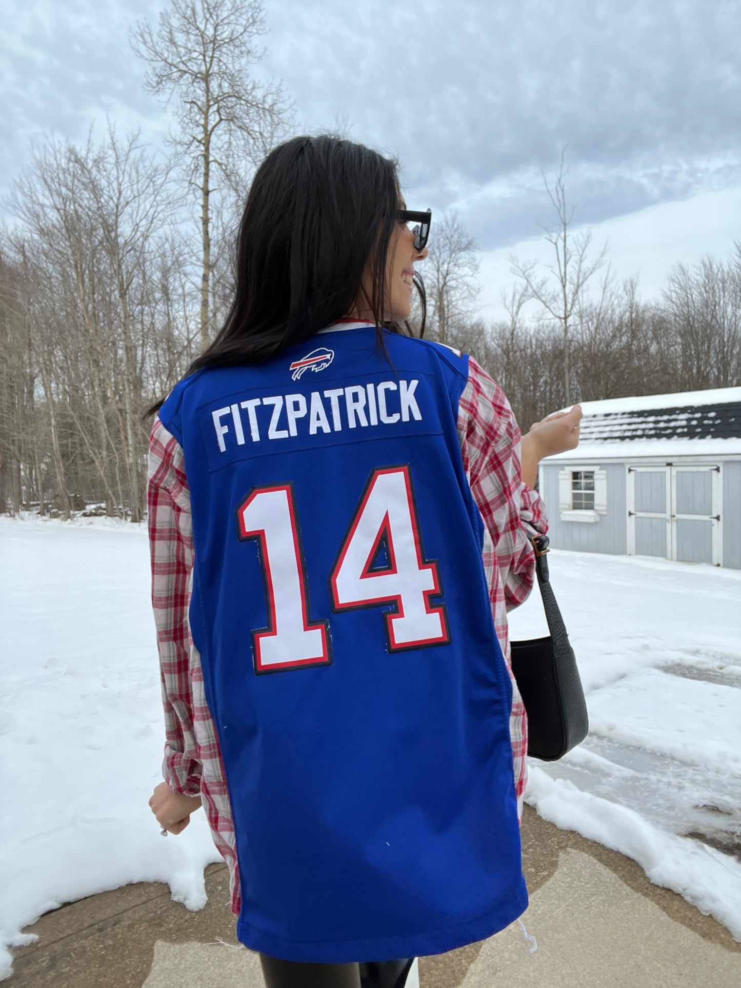 #14 FITZPATRICK BILLS JERSEY X FLANNEL