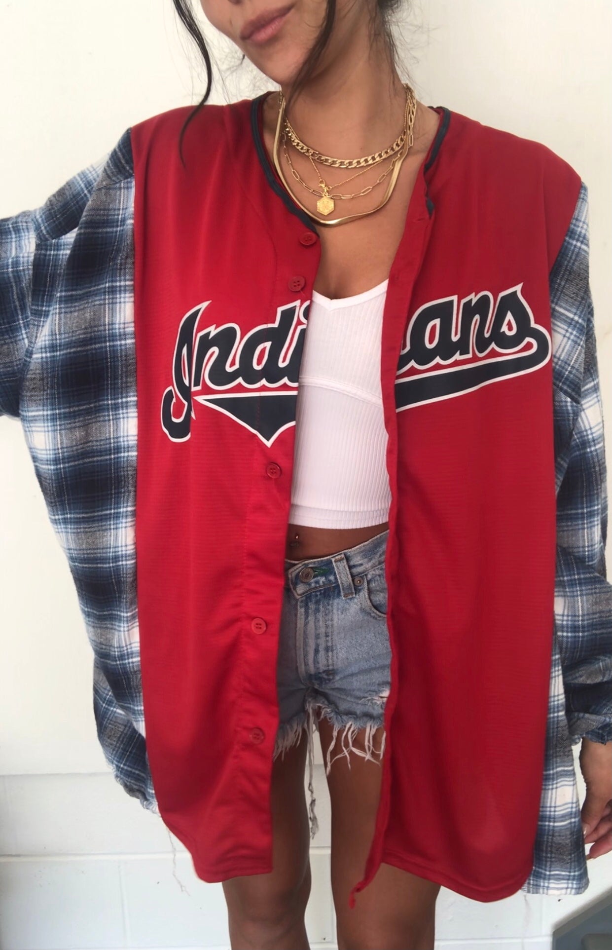 RED JERSEY FLANNEL