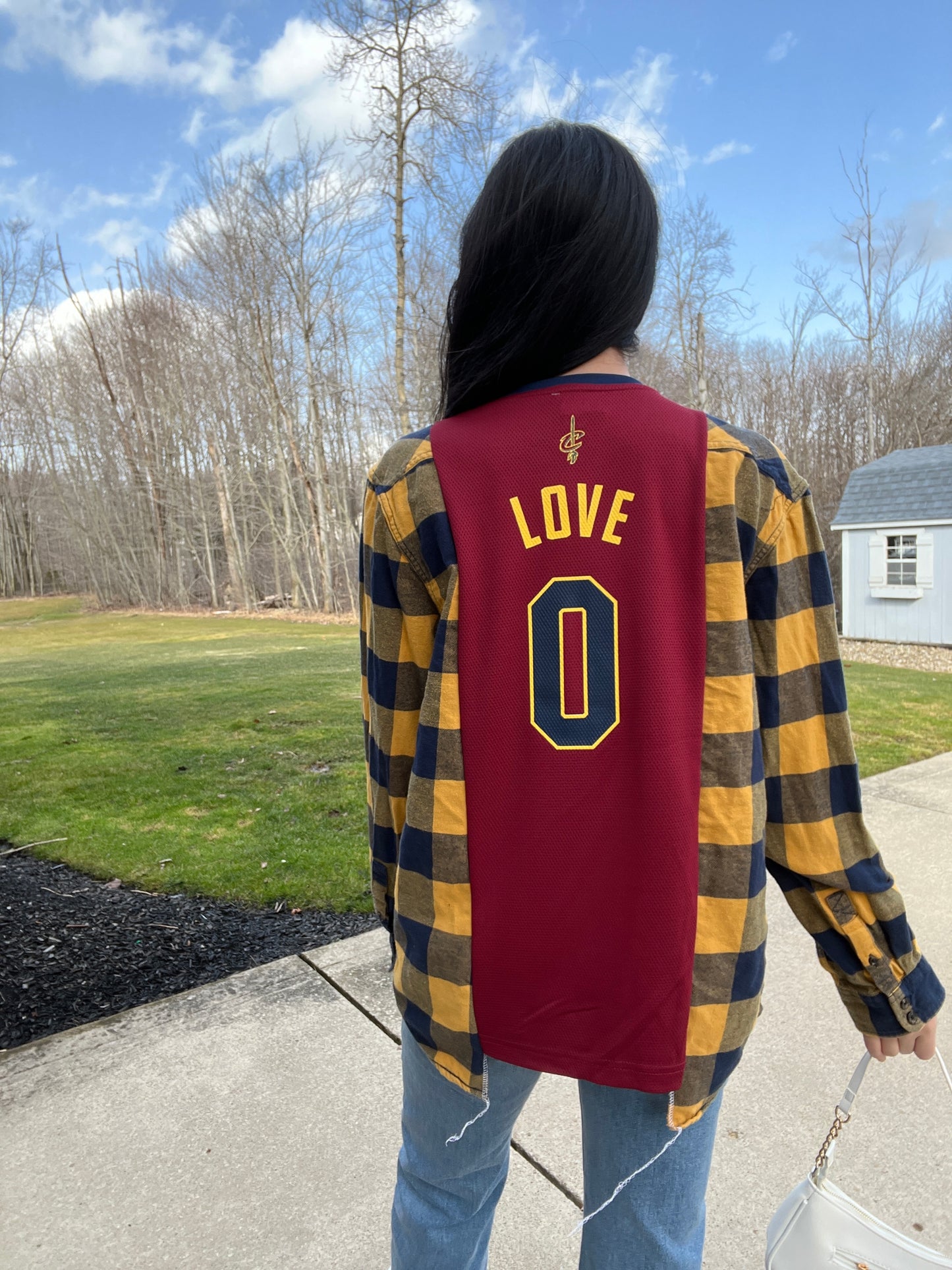 0 LOVE CAVS JERSEY X FLANNEL