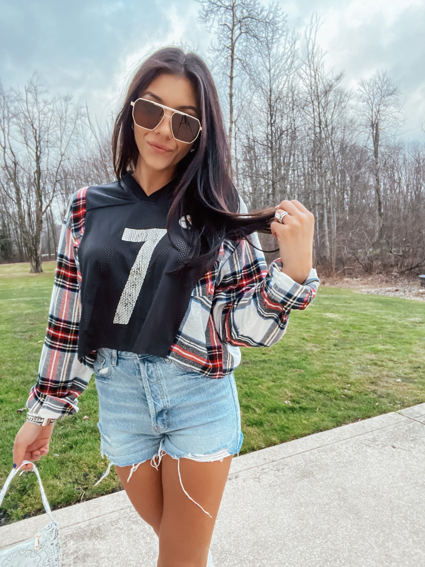 #7 ROETHLISBERGER STEELERS JERSEY X FLANNEL