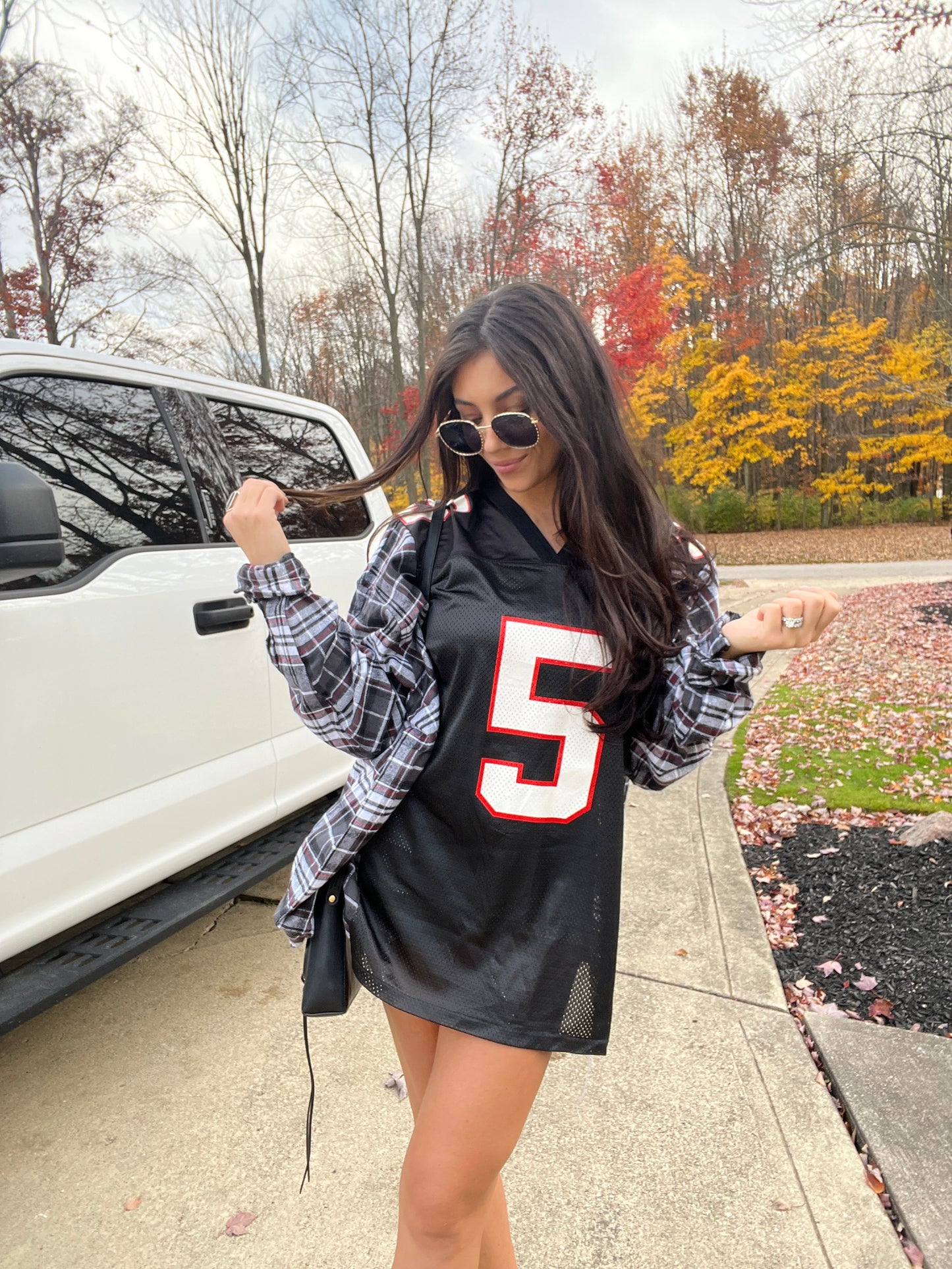 #5 ANDERSEN FALCONS JERSEY X FLANNEL