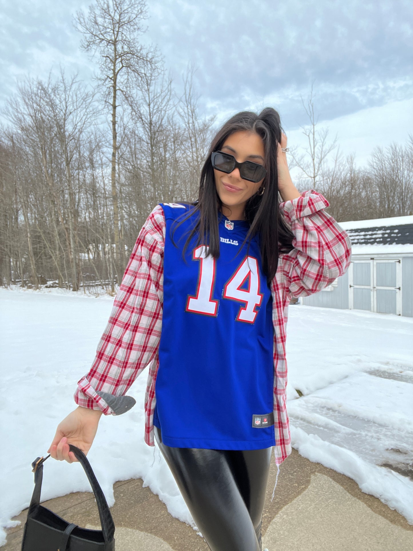 #14 FITZPATRICK BILLS JERSEY X FLANNEL