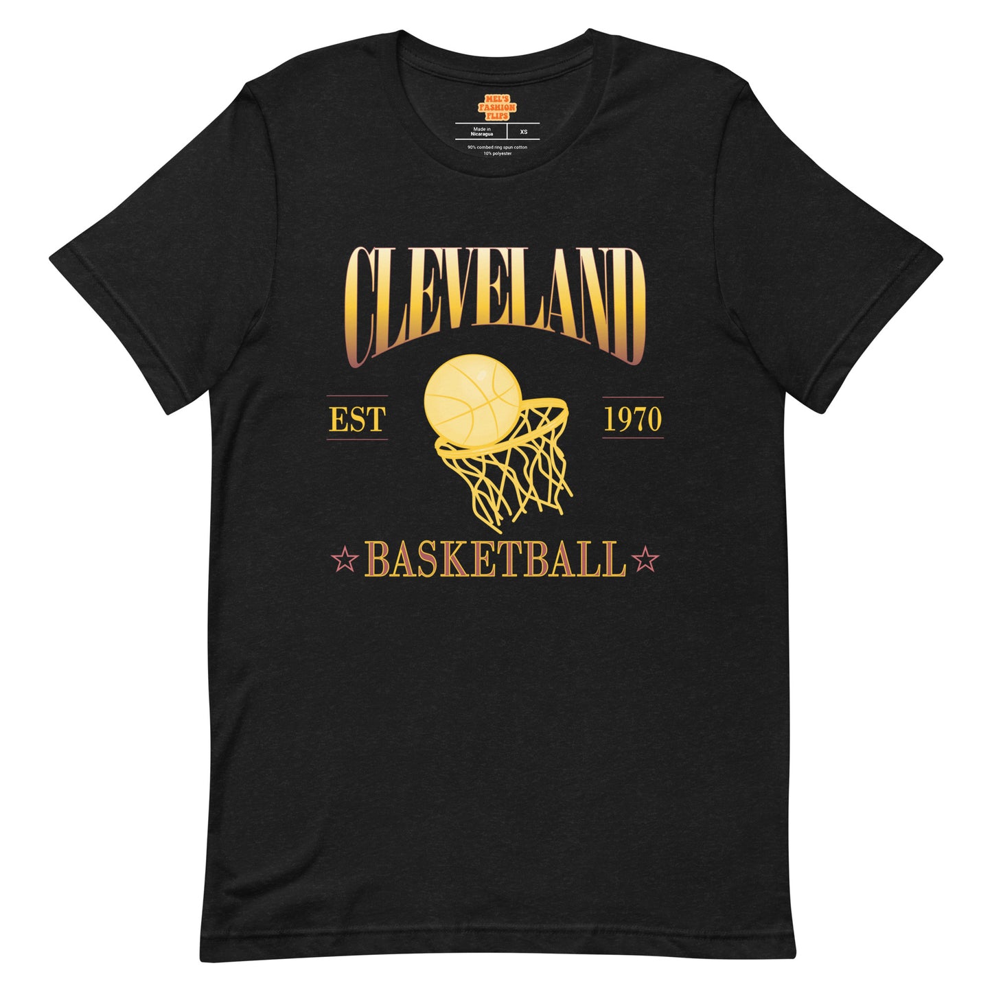 CLASSIC CLEVELAND BASKETBALL T-SHIRT