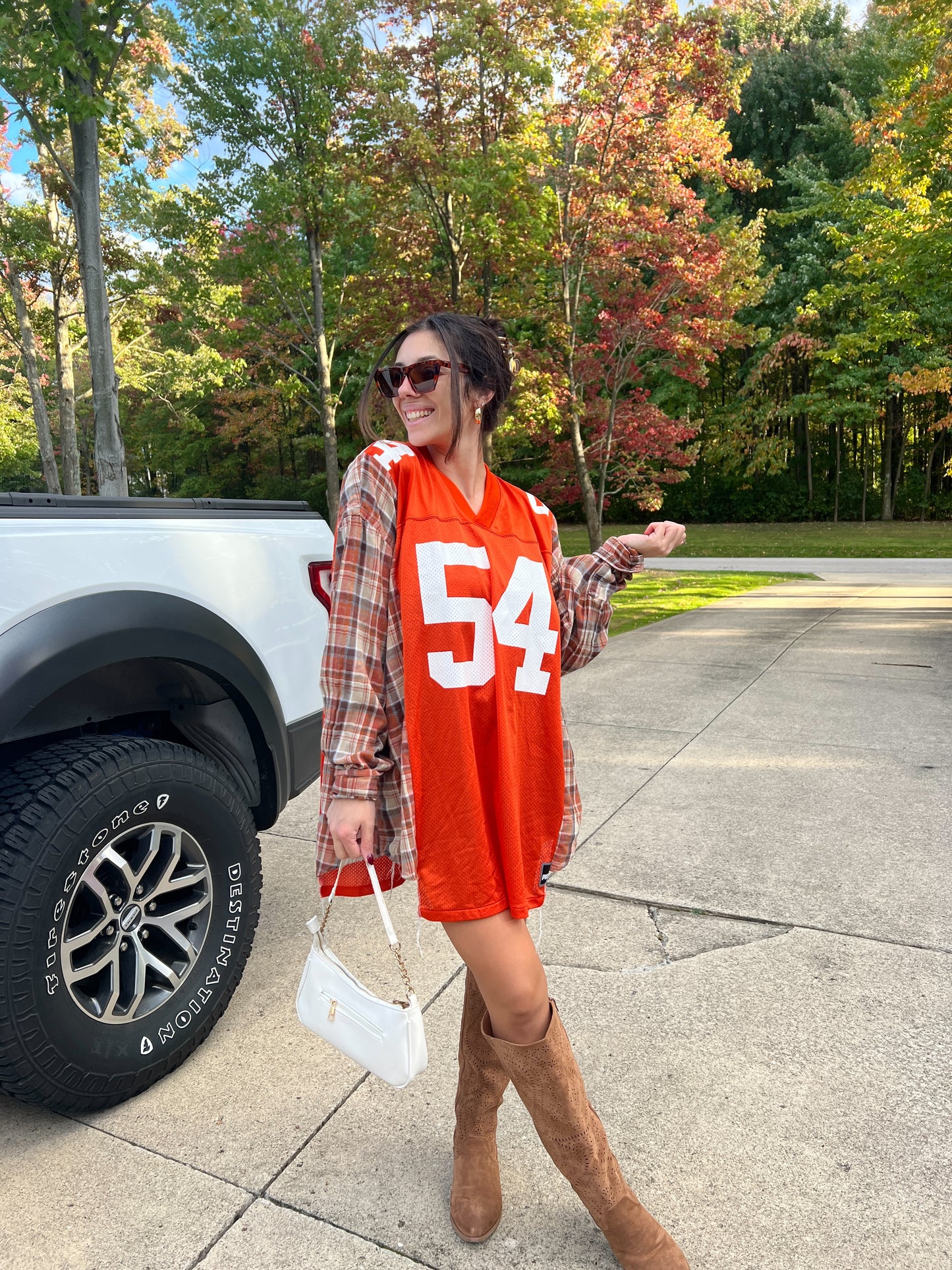 #54 Spielman BROWNS JERSEY X FLANNEL