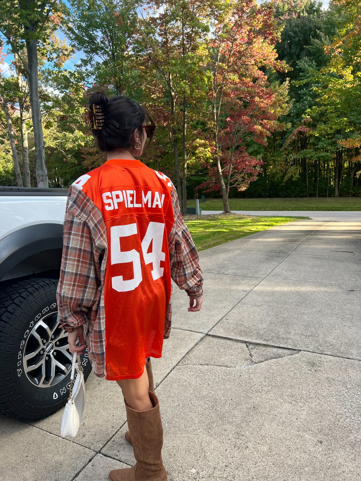 #54 Spielman BROWNS JERSEY X FLANNEL