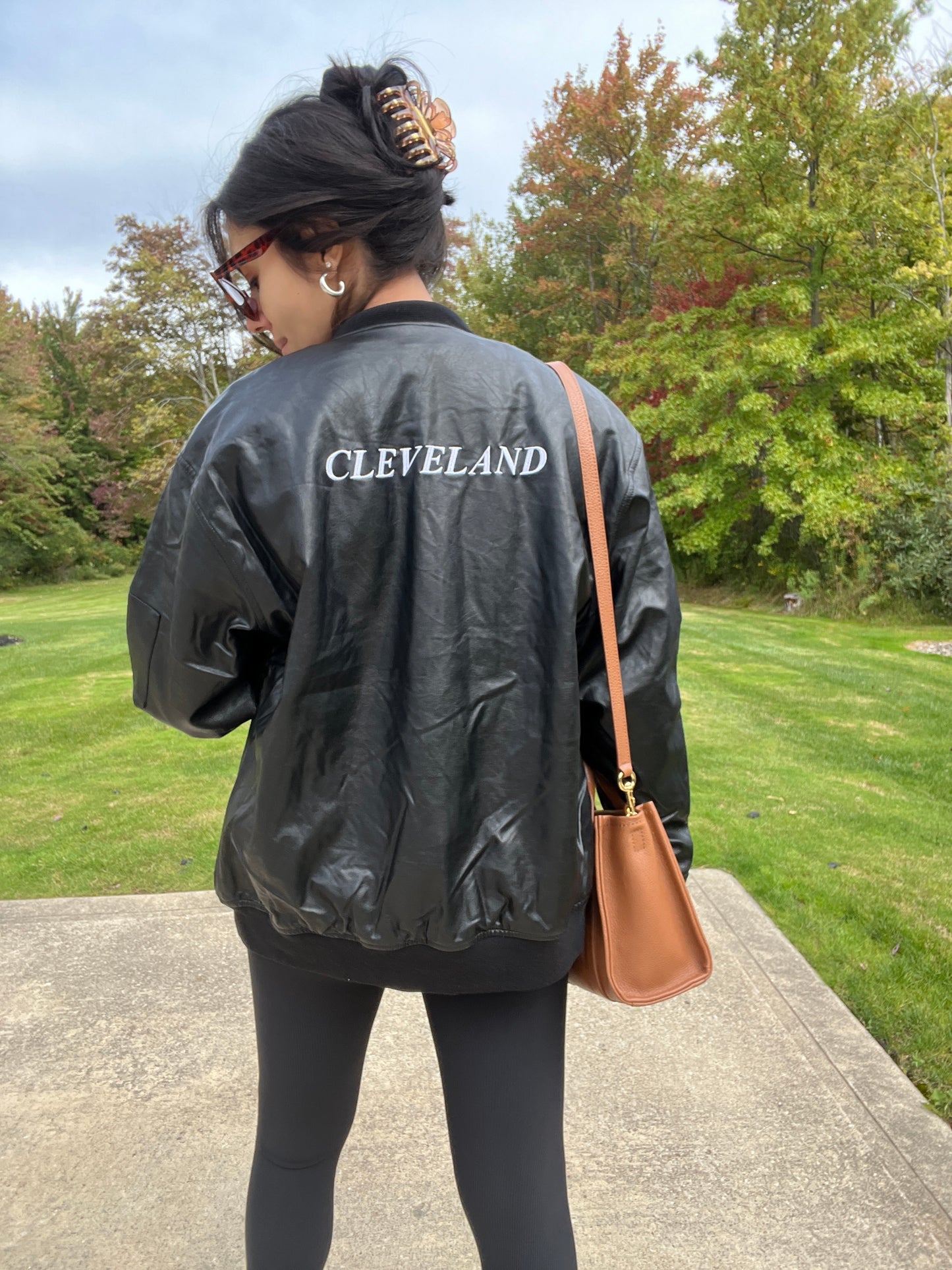 Cleveland Everyday Leather Bomber Jacket