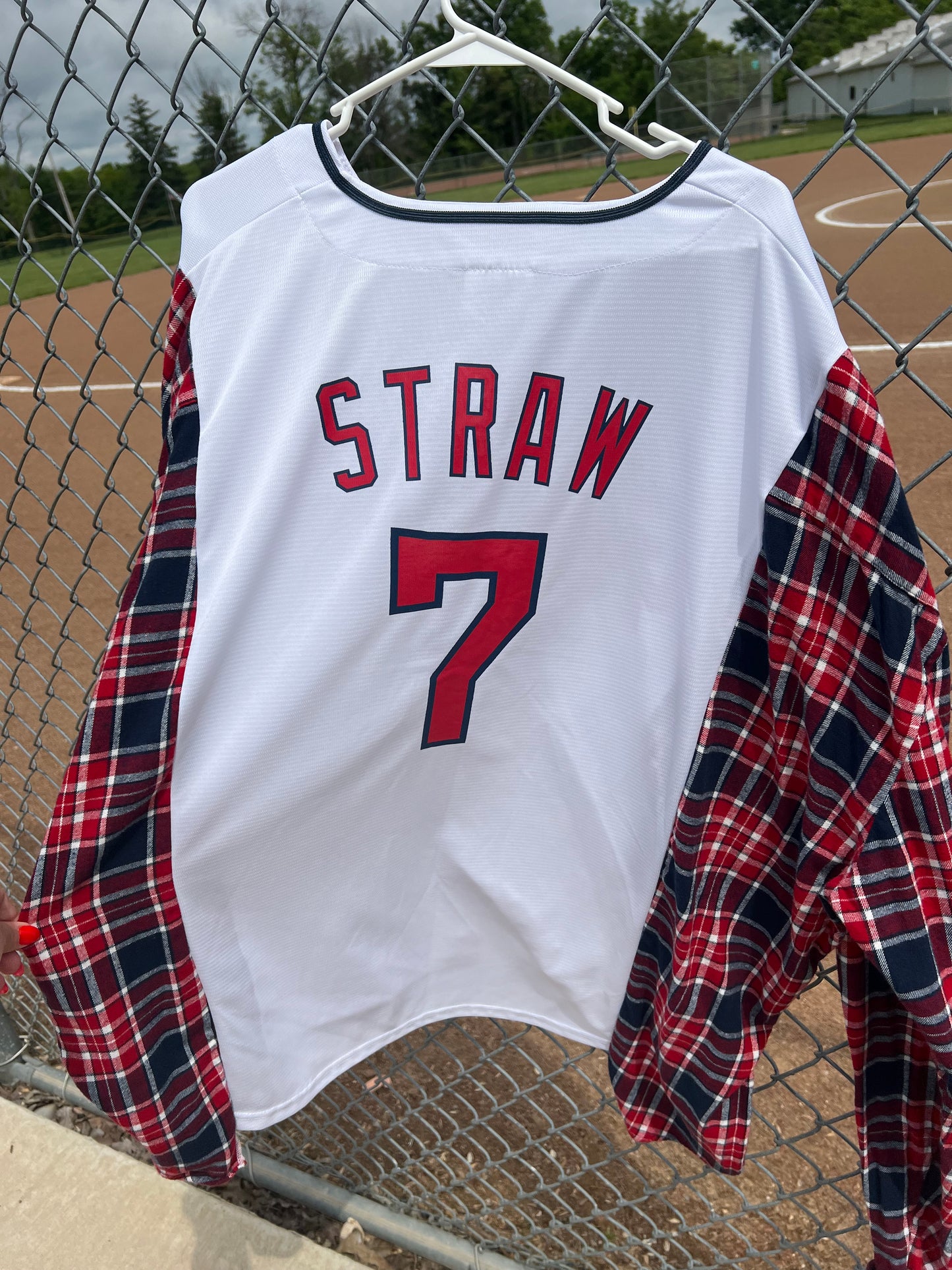 Straw #7 Jersey Flannel