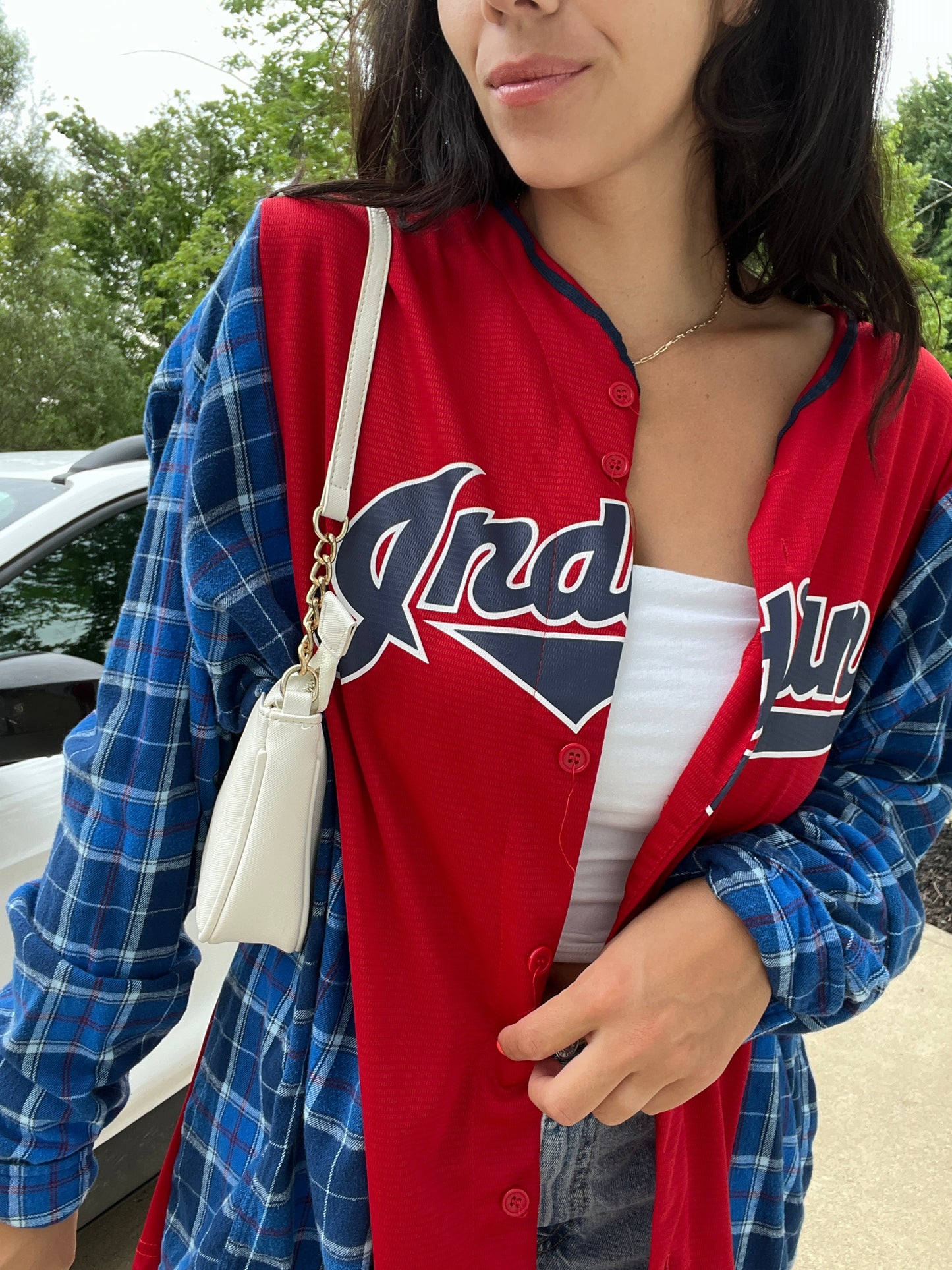 INDIANS SANTANA JERSEY FLANNEL