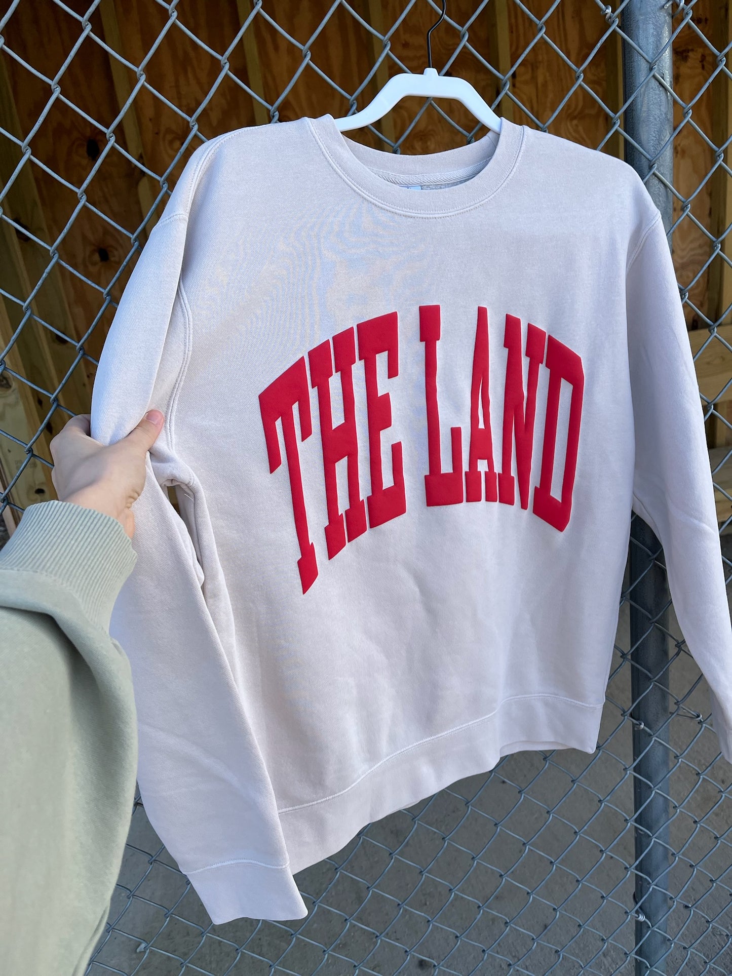 The Land Crewneck- Ivory