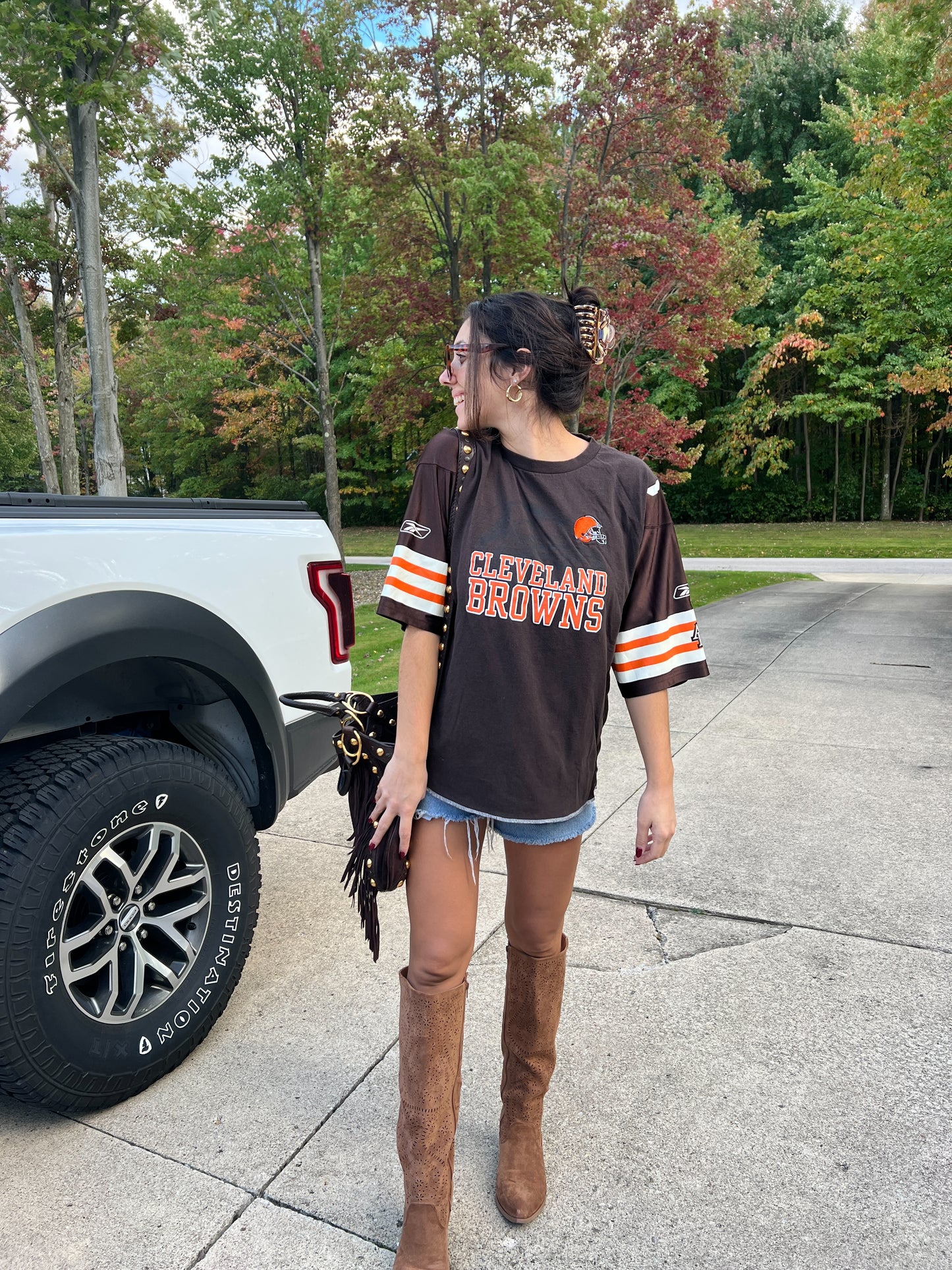 Brown Jersey Tee